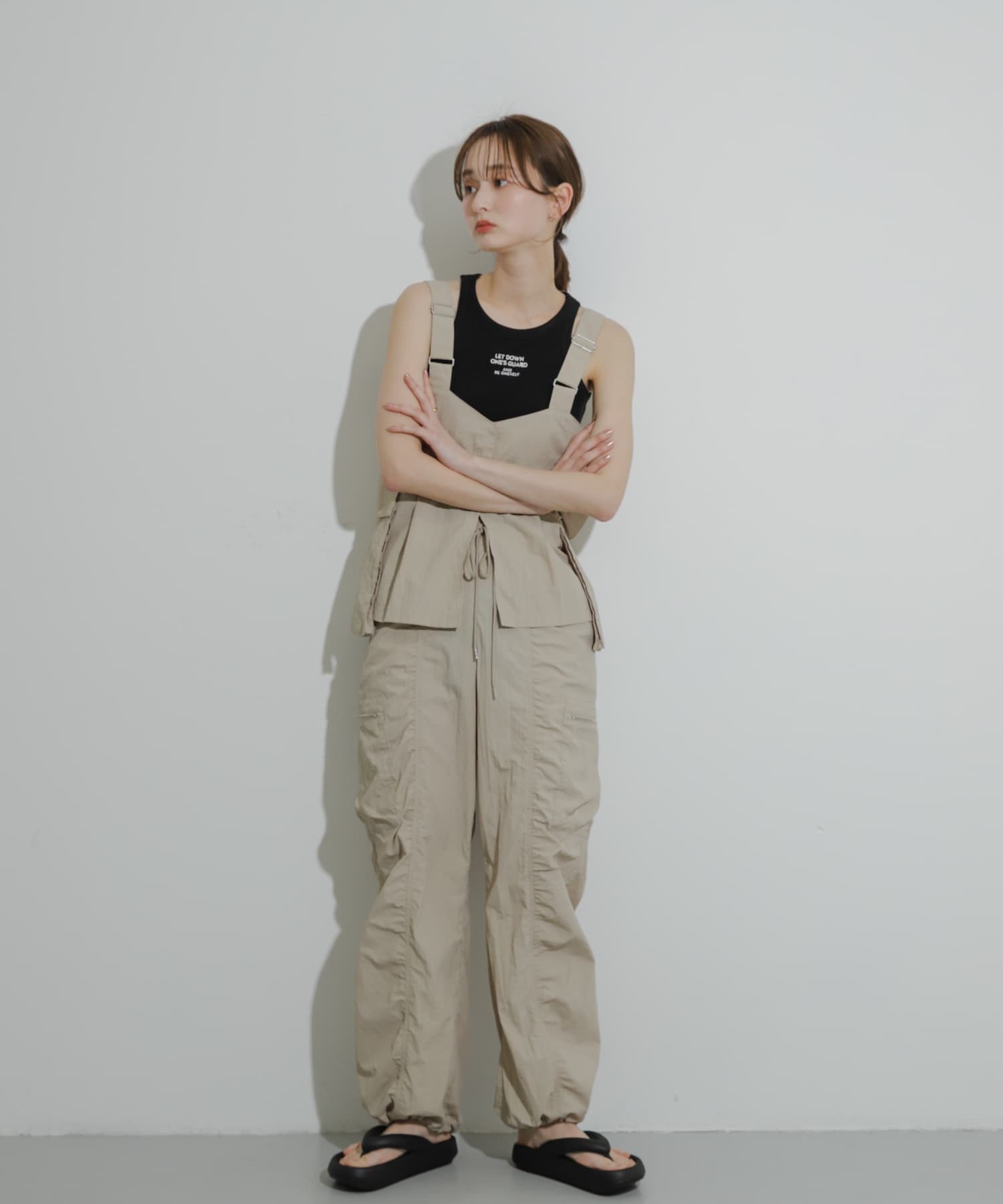 身長：169cm サイズ：one