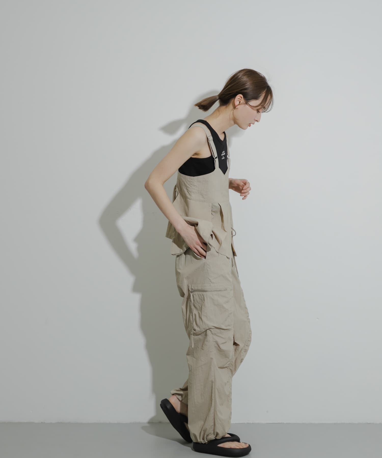 身長：169cm サイズ：one