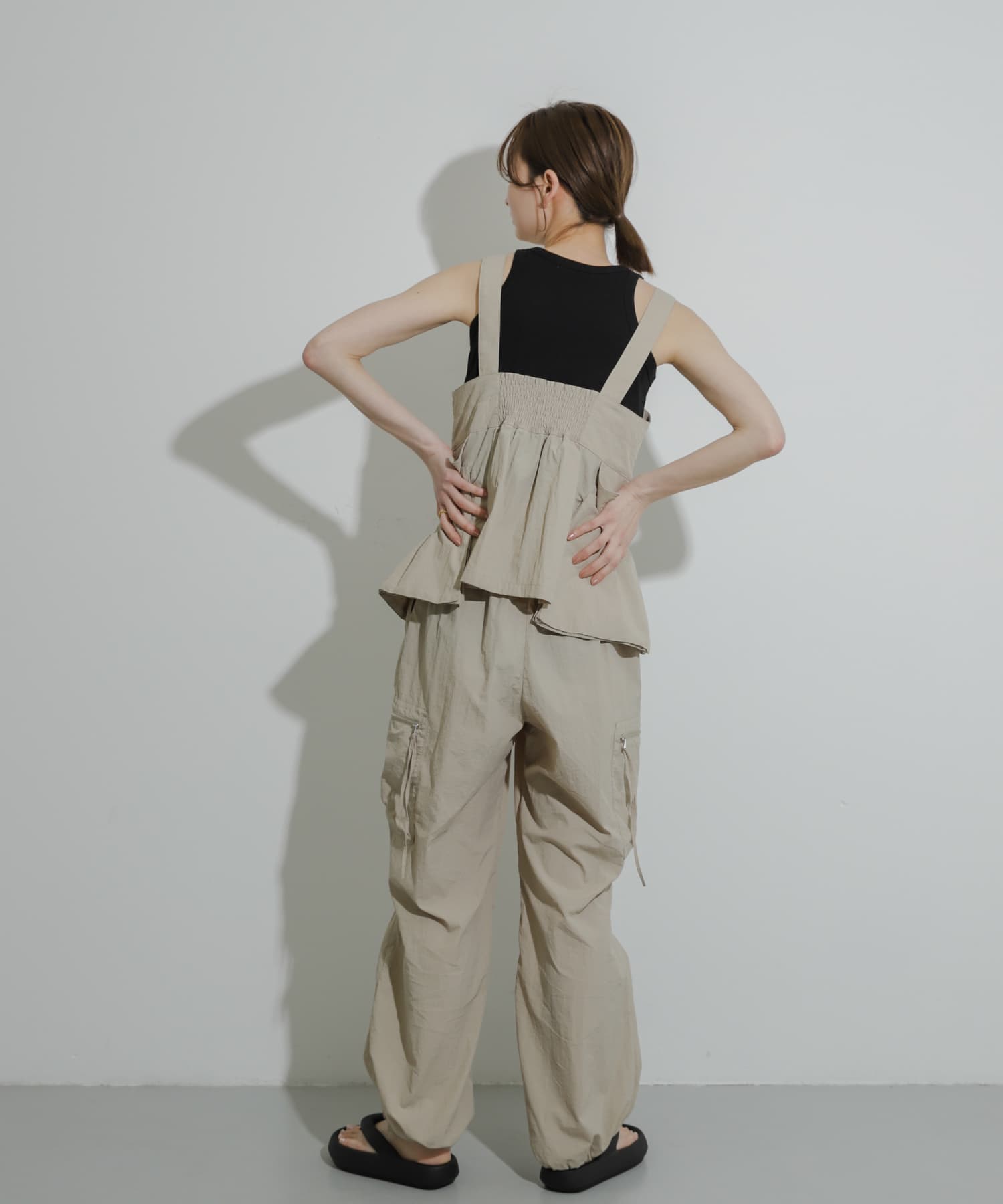 身長：169cm サイズ：one