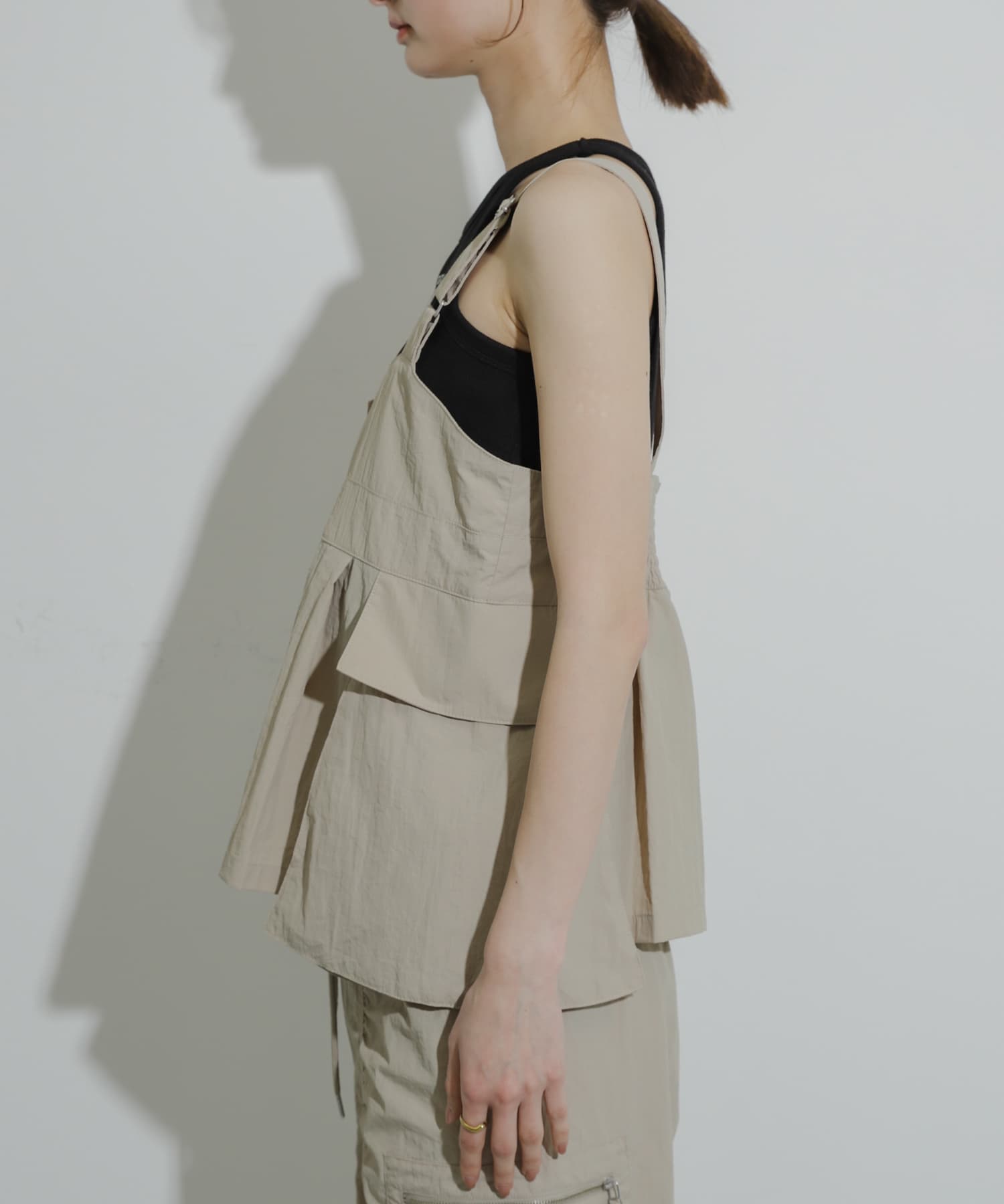 身長：169cm サイズ：one