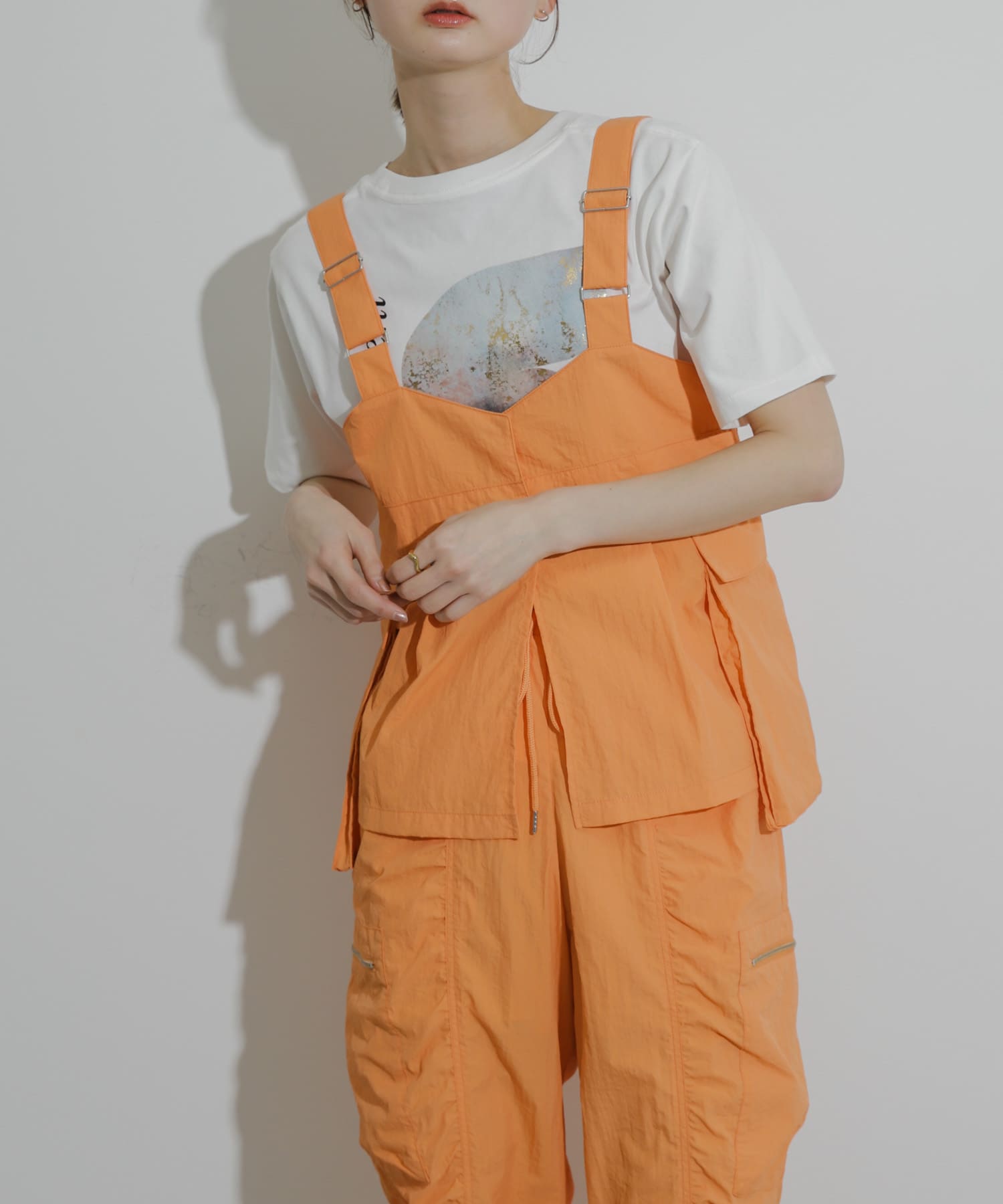 身長：169cm サイズ：one