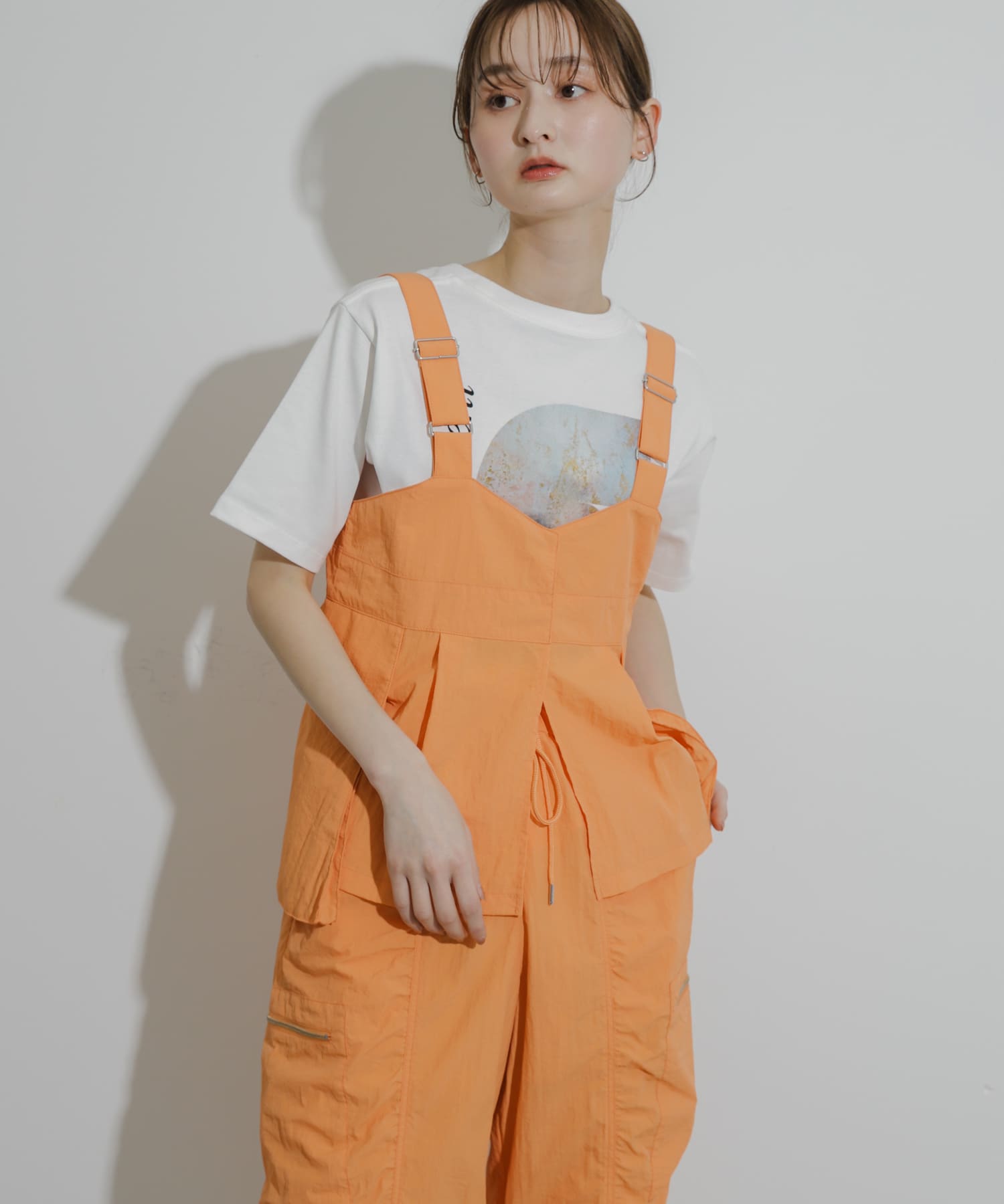 身長：169cm サイズ：one