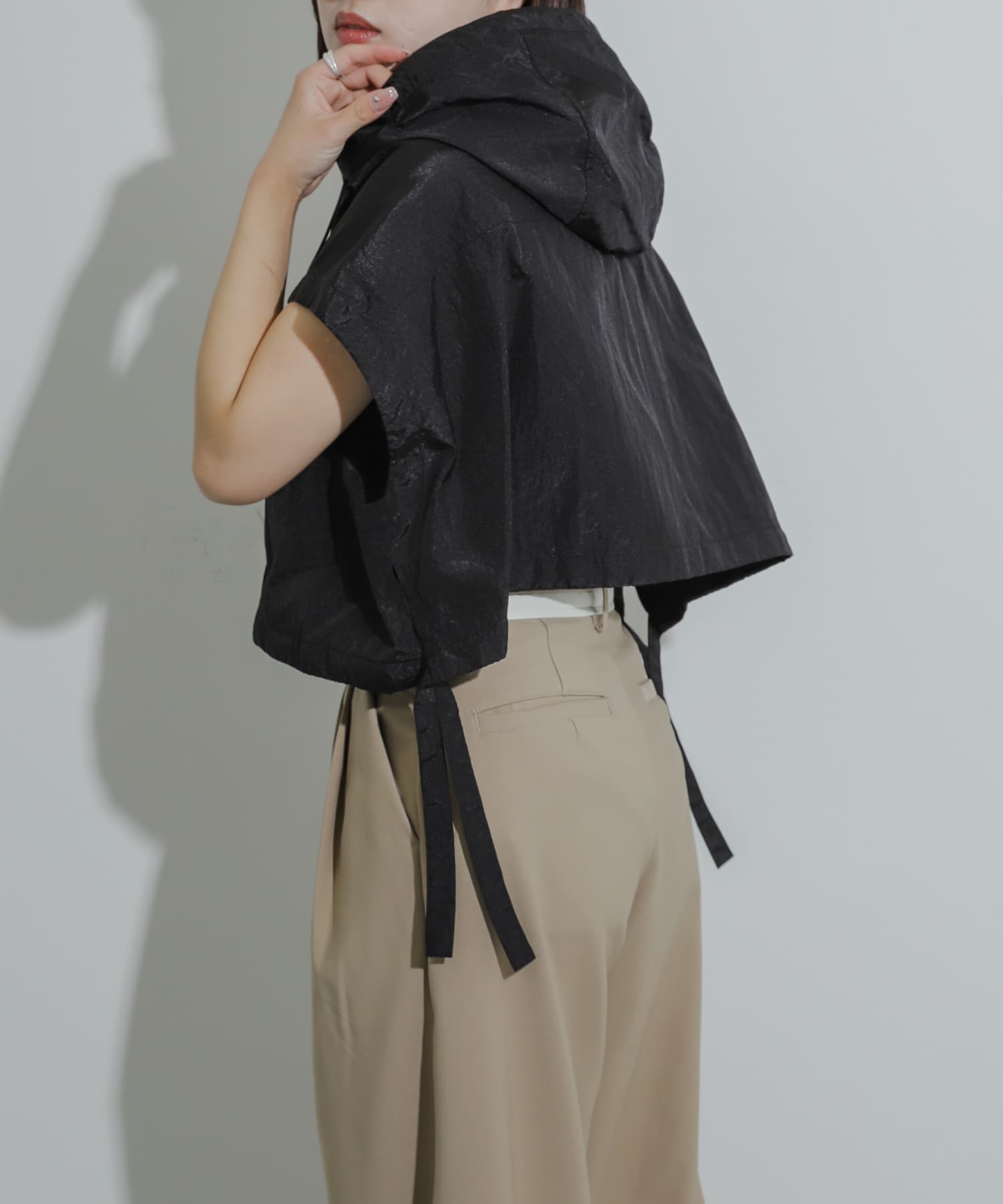 身長：158cm サイズ：one