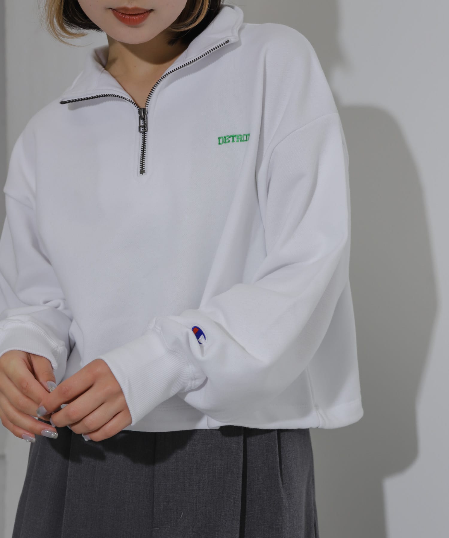 身長：158cm サイズ：one