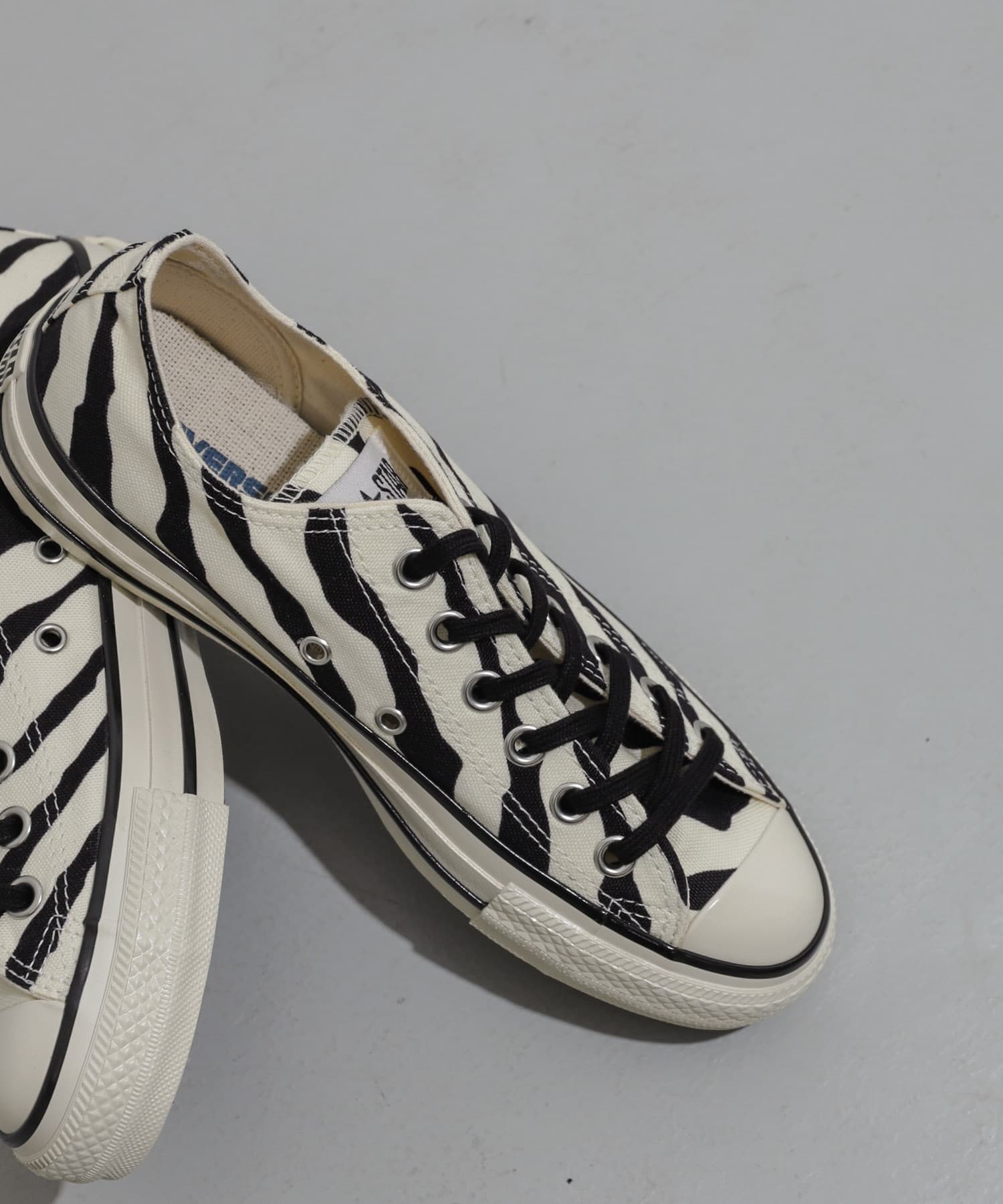 『WEB限定』CONVERSEALL　ALL STAR US ZEBRA OX WHITE 22.5