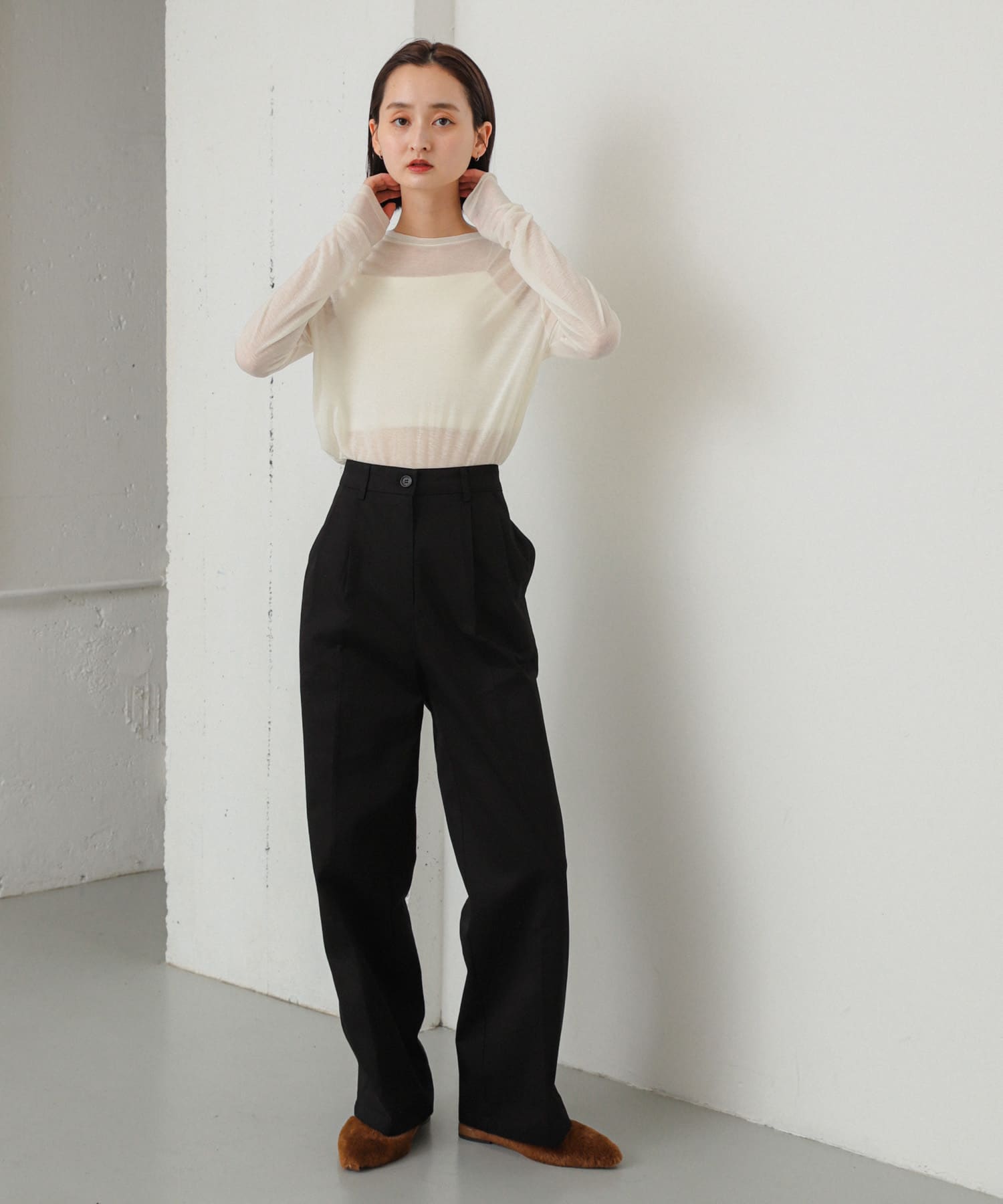 身長：169cm サイズ：one