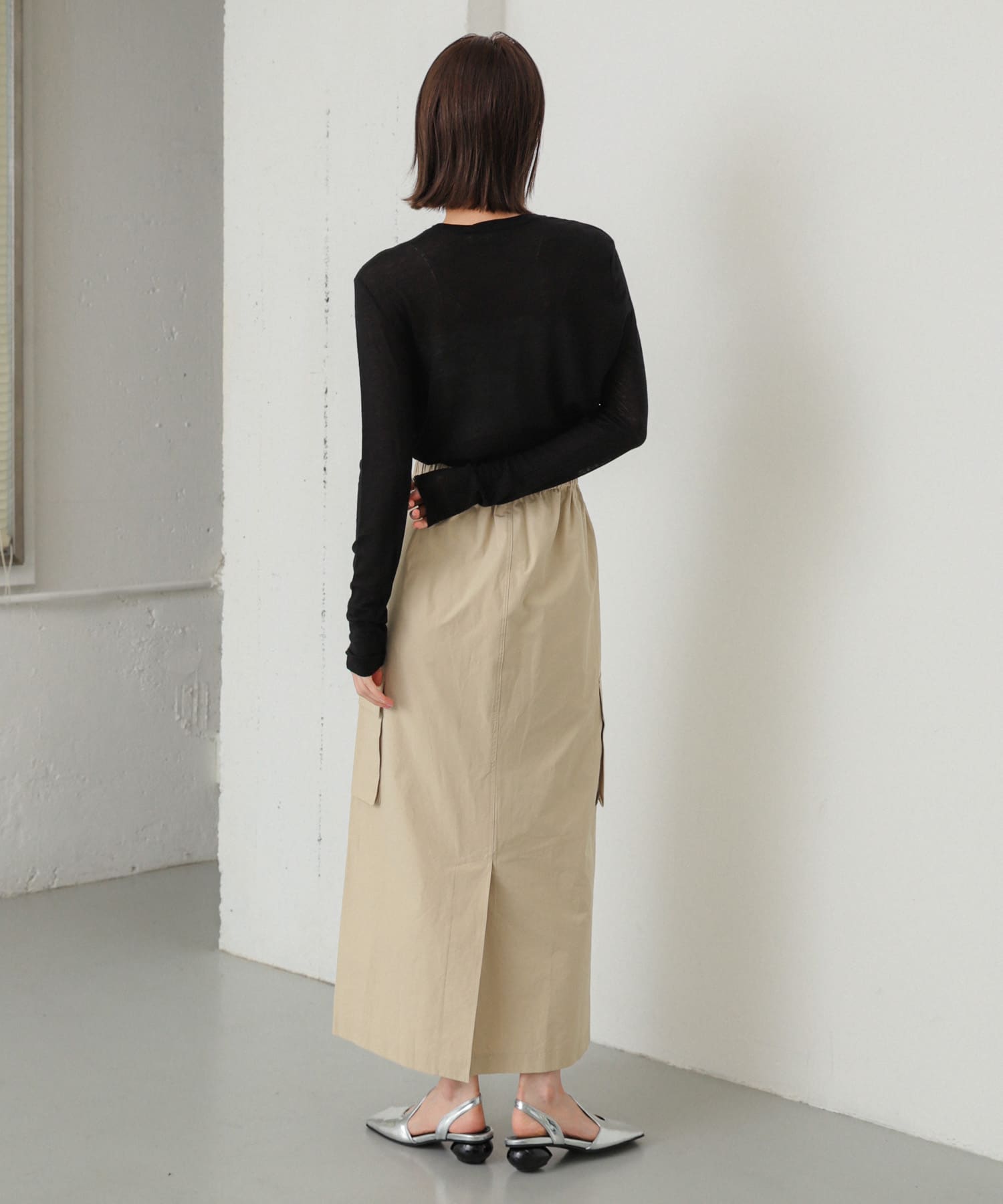身長：169cm サイズ：one