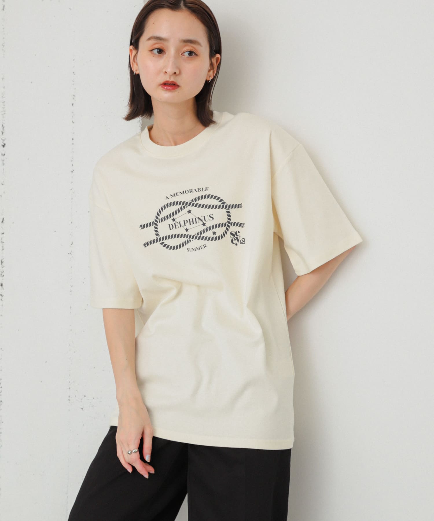 身長：169cm サイズ：one