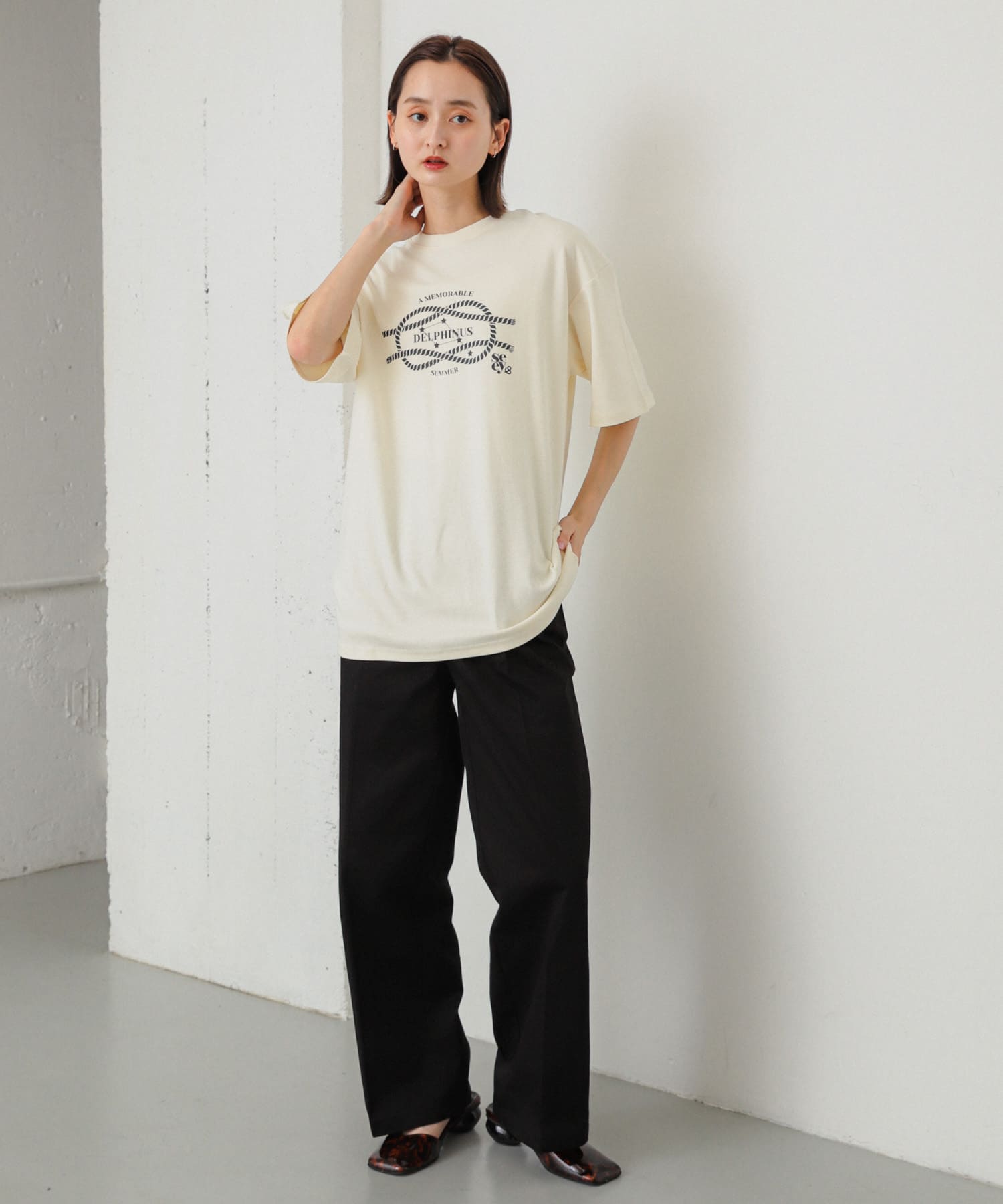 身長：169cm サイズ：one
