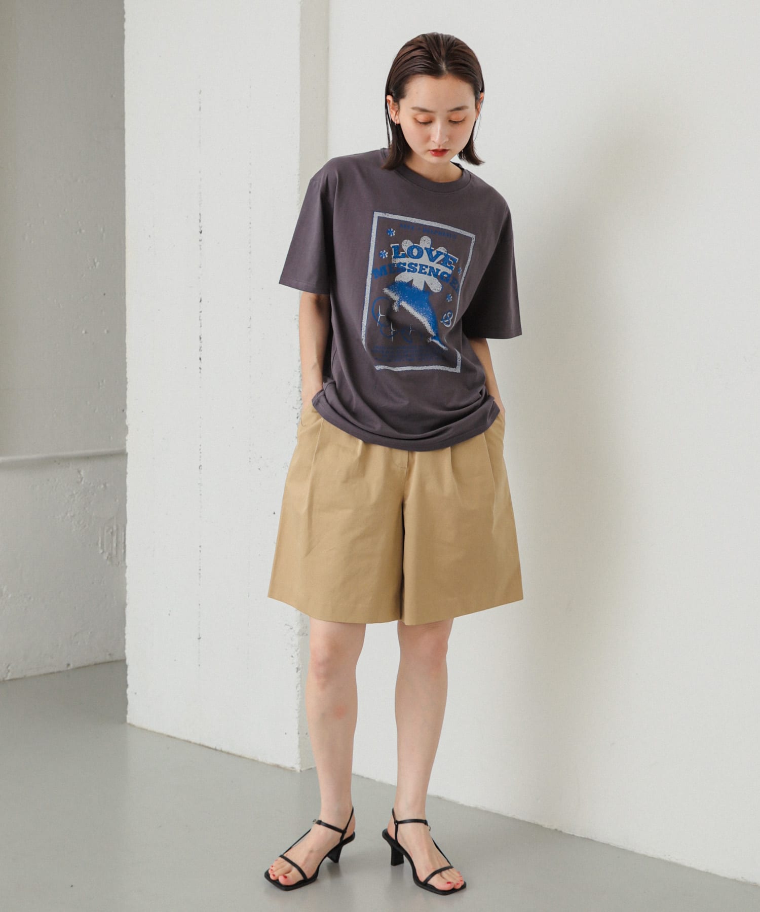 身長：169cm サイズ：one