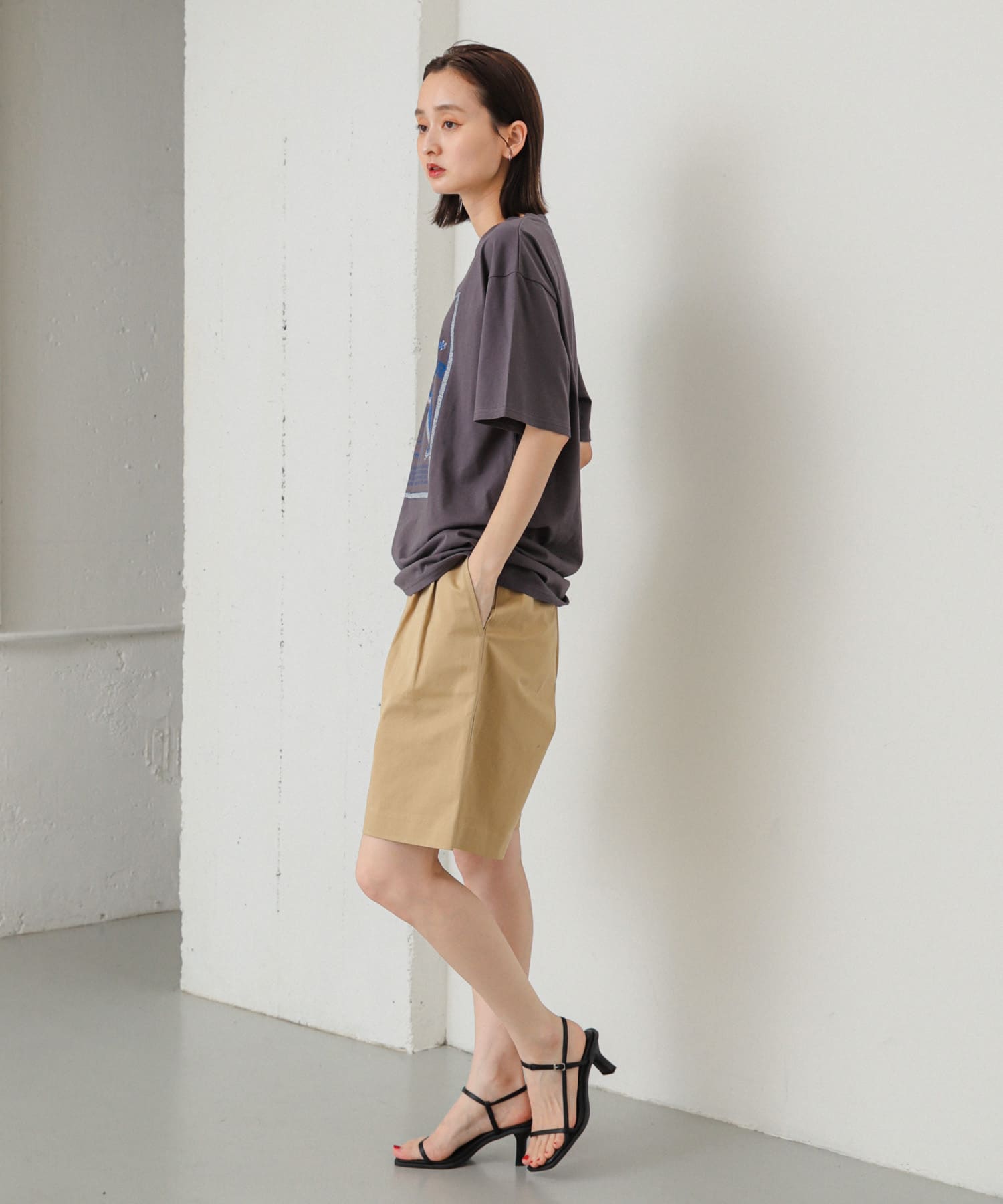 身長：169cm サイズ：one