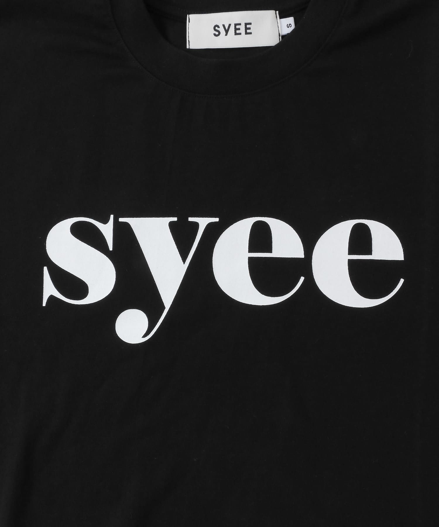 SYEE　ロゴTシャツ BLACK one