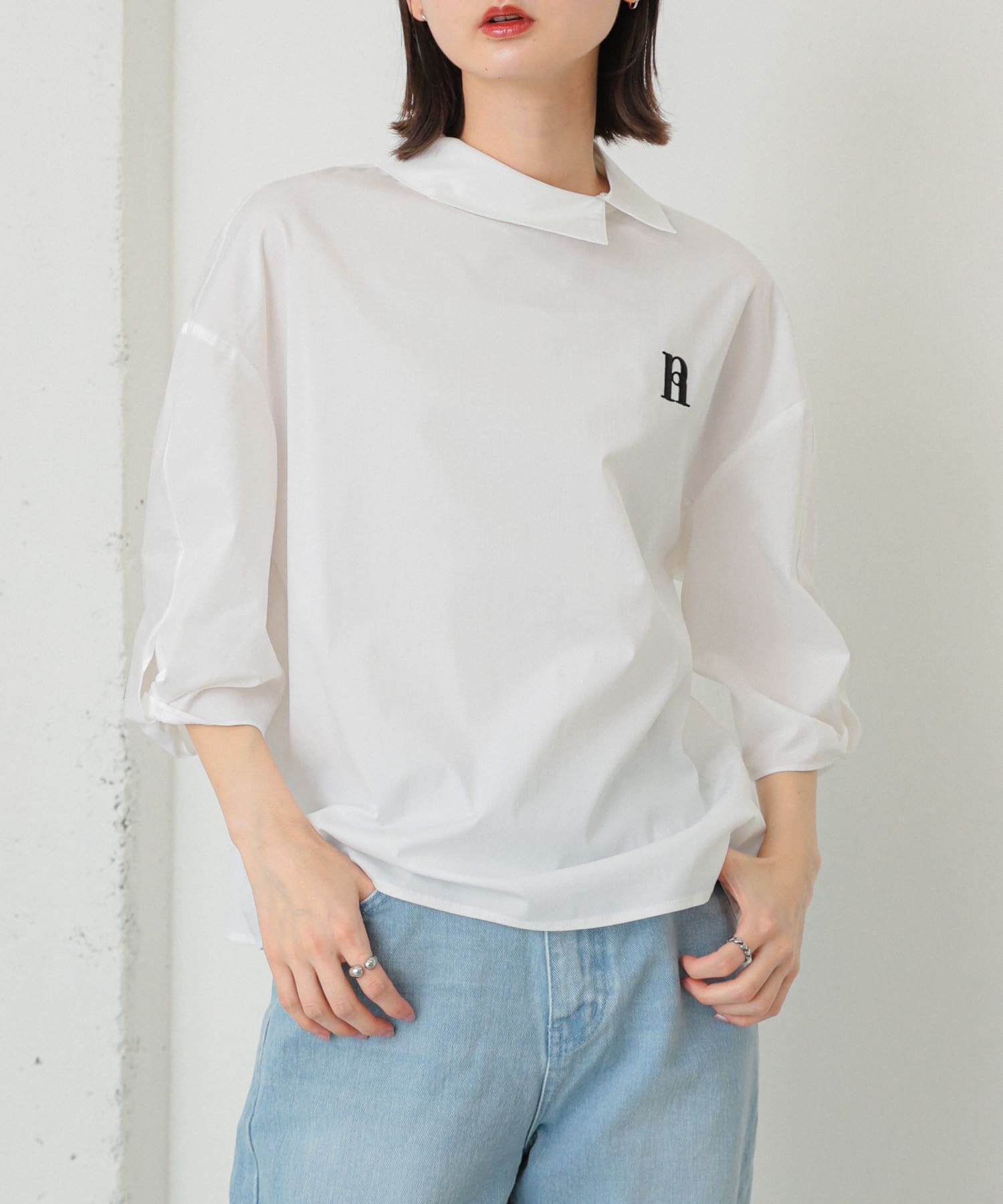 Et demain　スリーブツイストシャツ