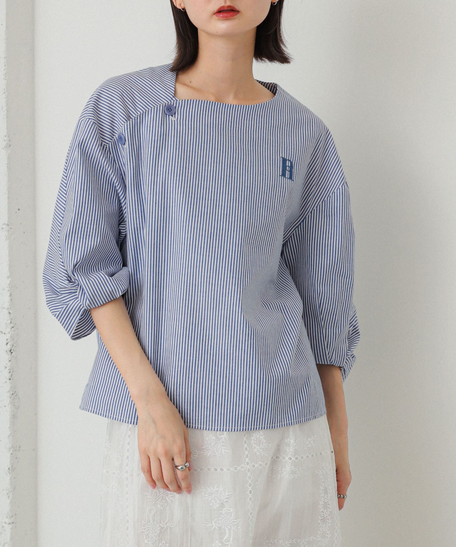 身長：169cm サイズ：one