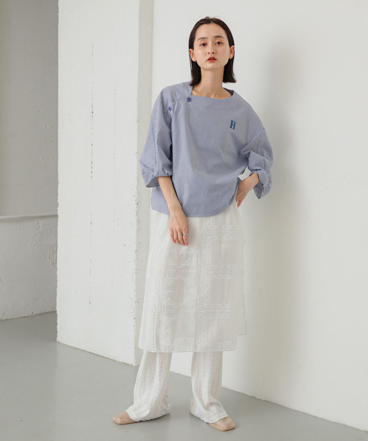 身長：169cm サイズ：one