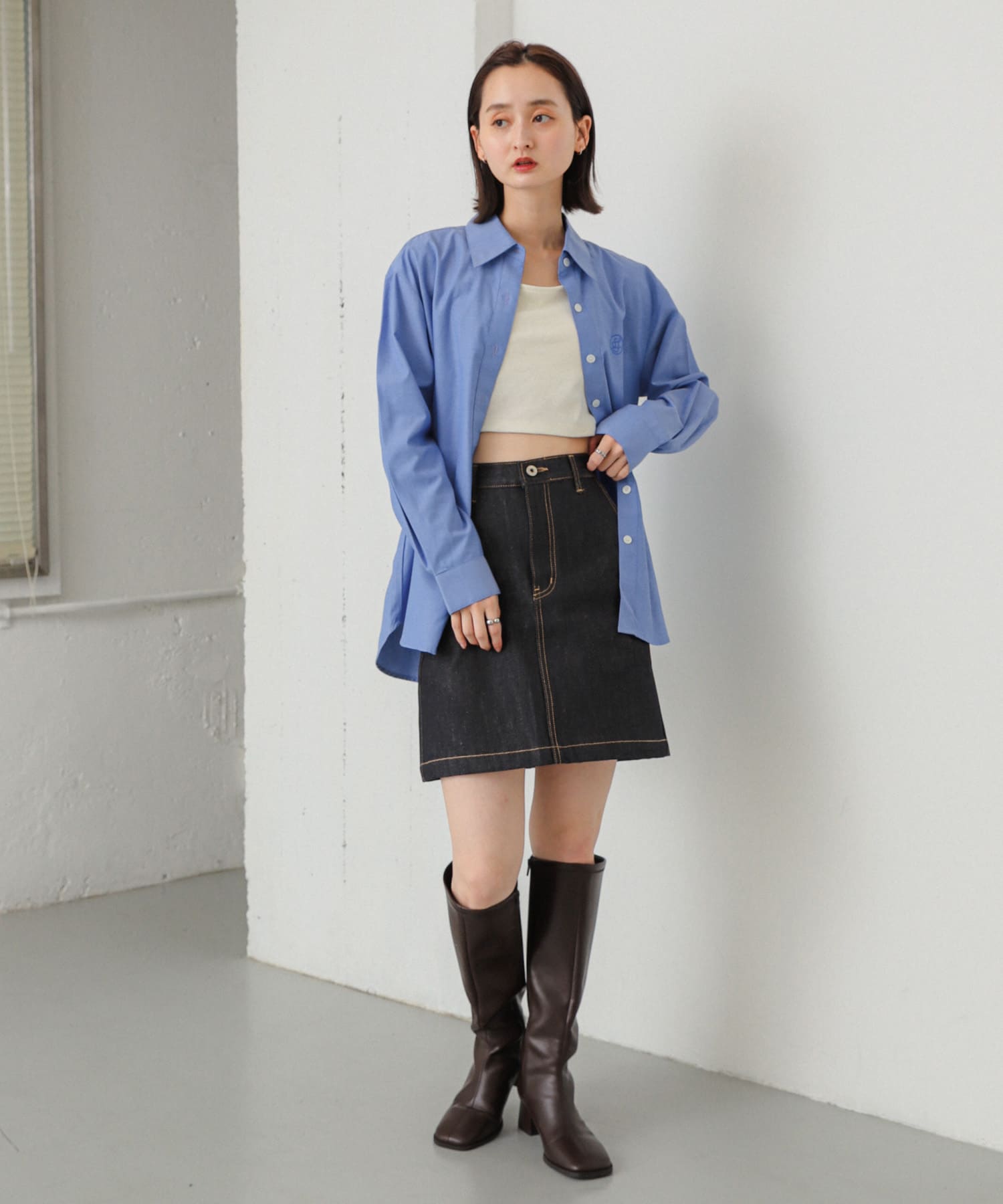 身長：169cm サイズ：one