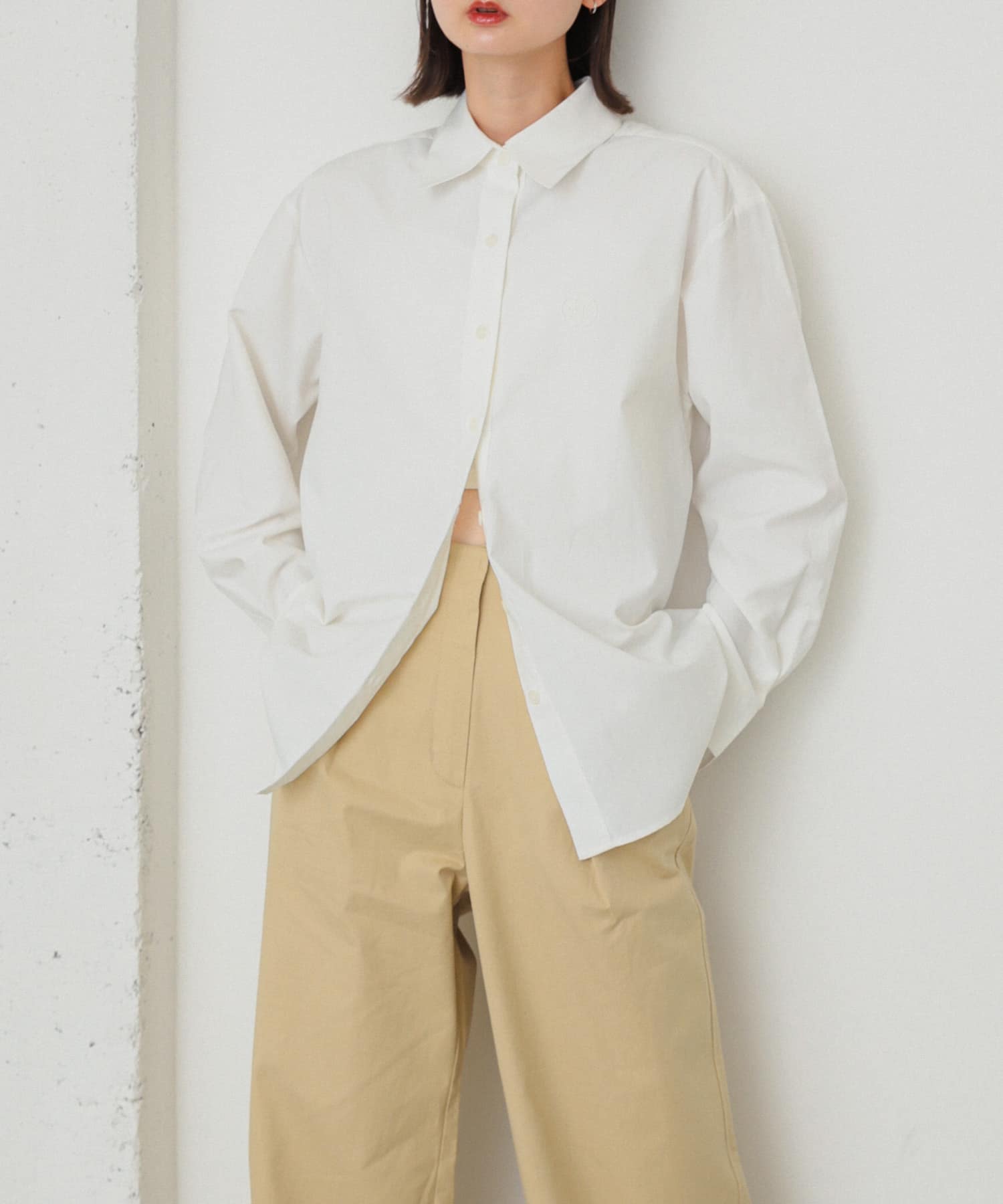 身長：169cm サイズ：one