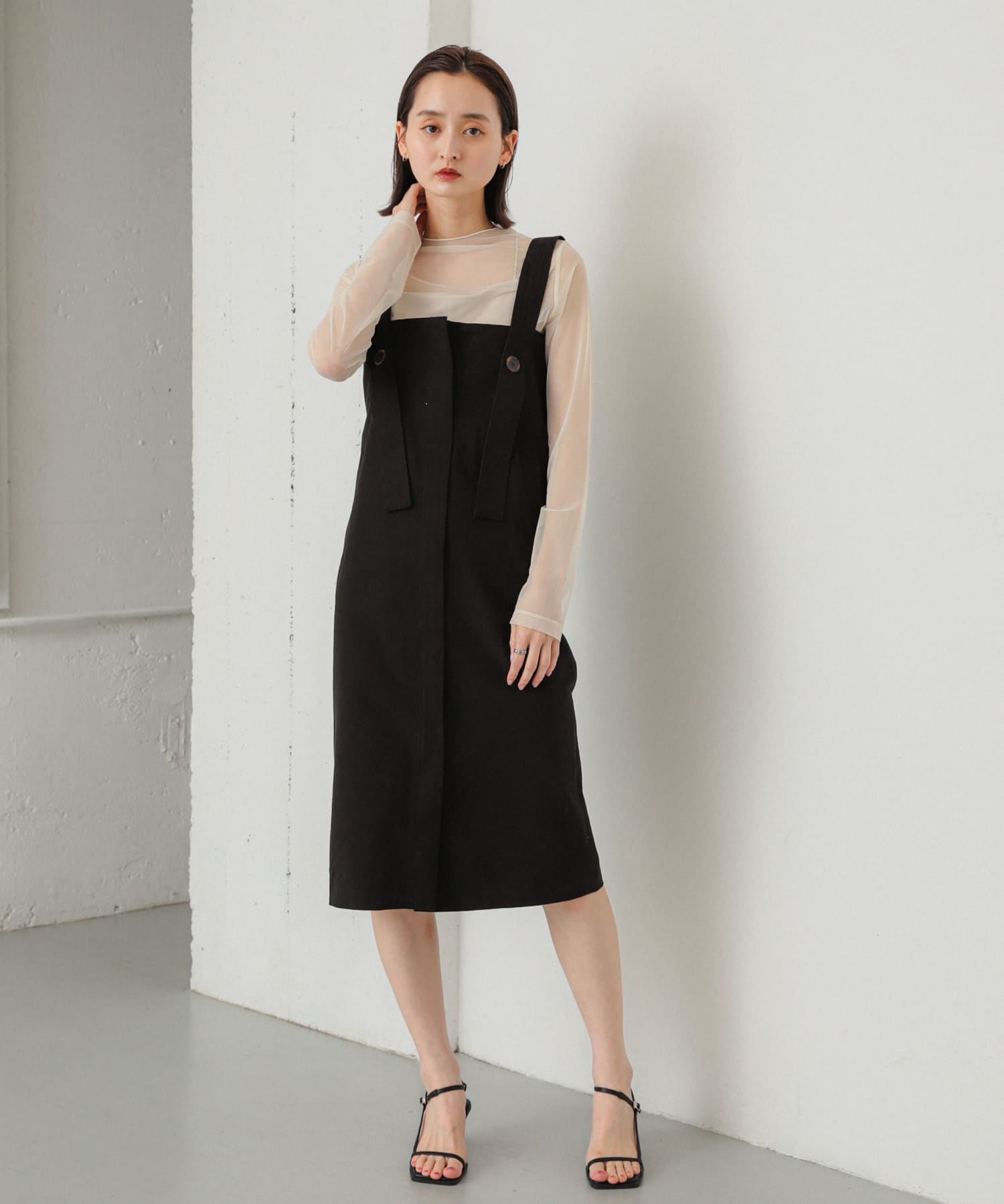 身長：169cm サイズ：one