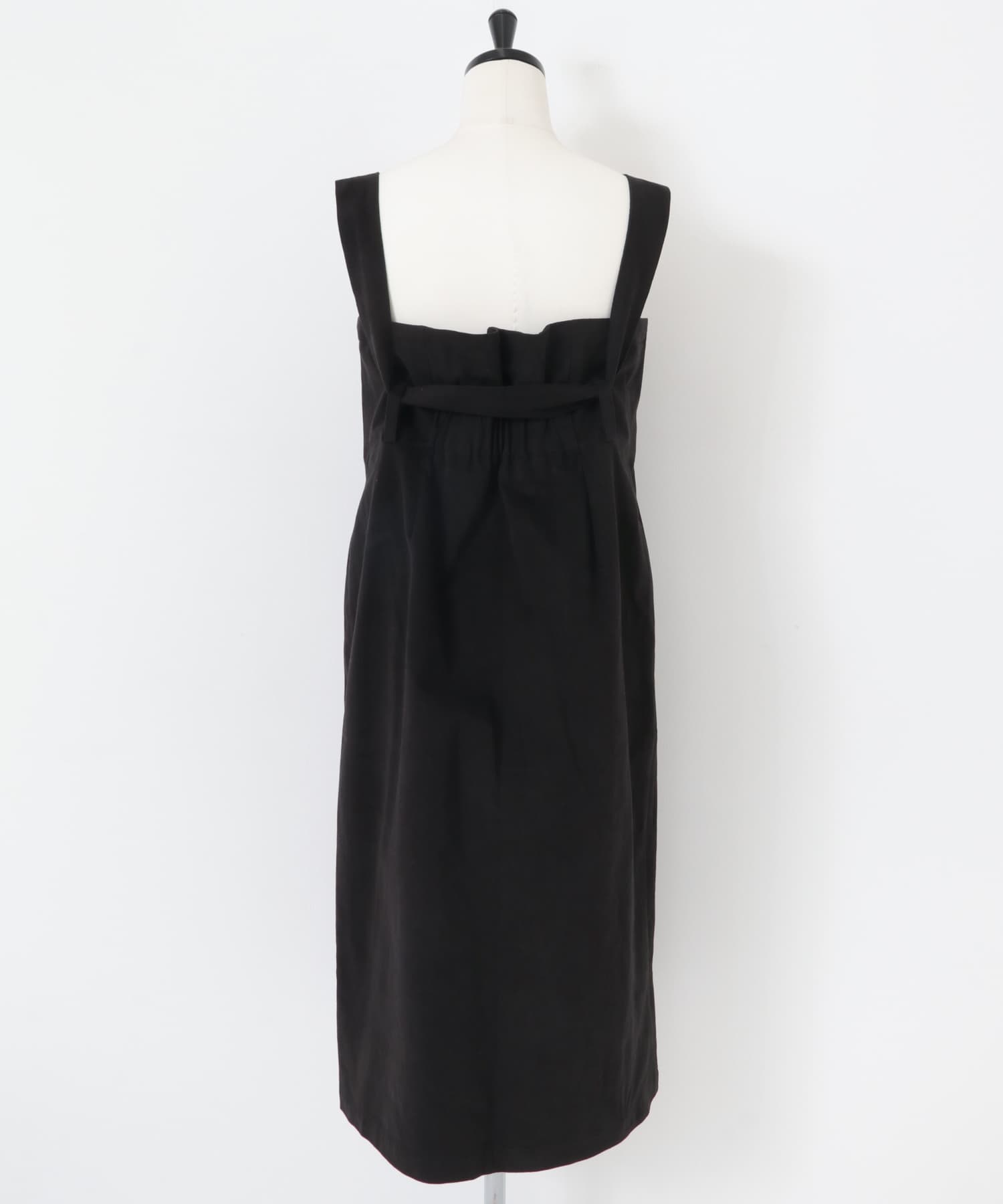 SYEE　2WAYジャンパスカートワンピース BLACK one
