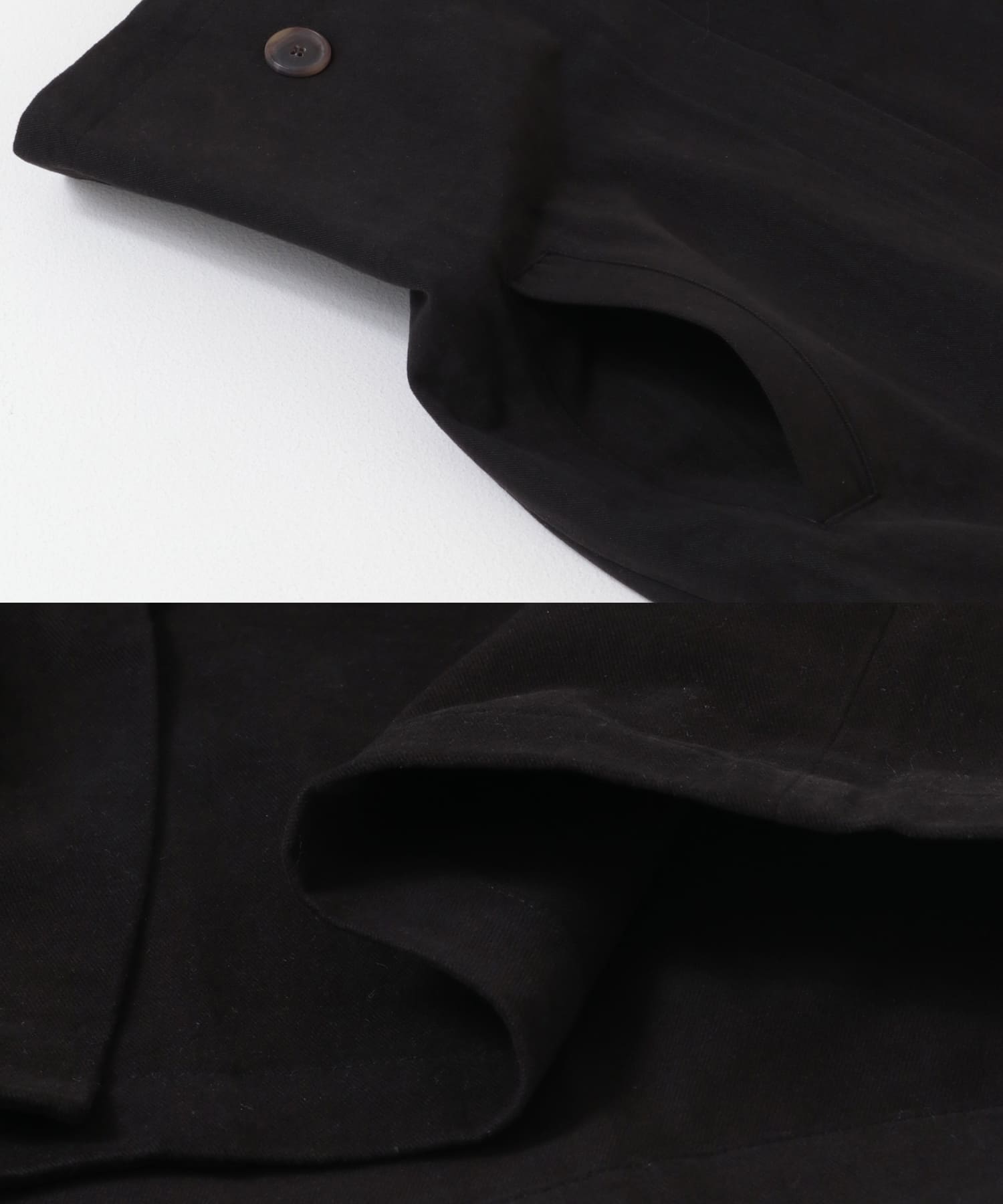 SYEE　2WAYジャンパスカートワンピース BLACK one