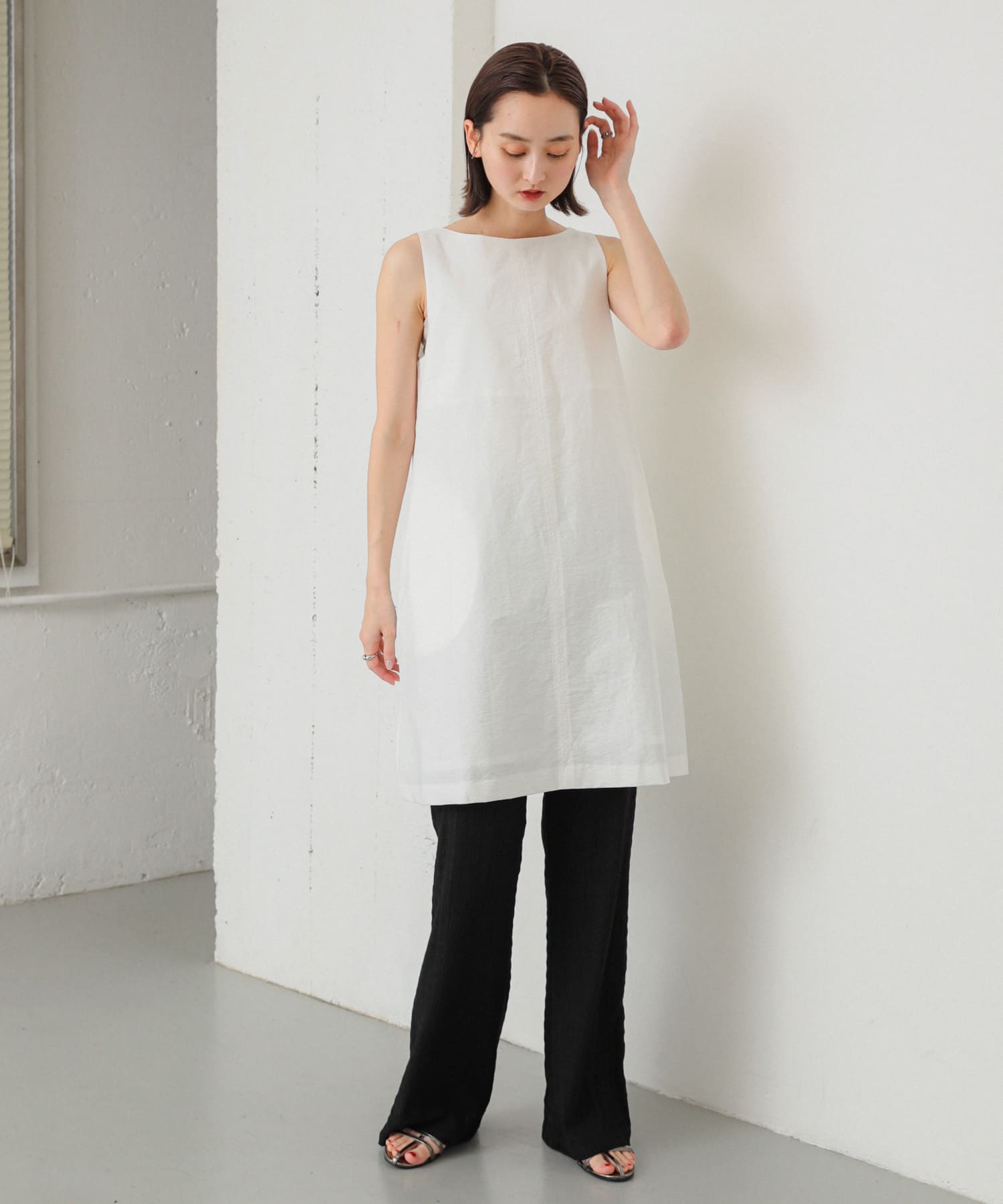 身長：169cm サイズ：one
