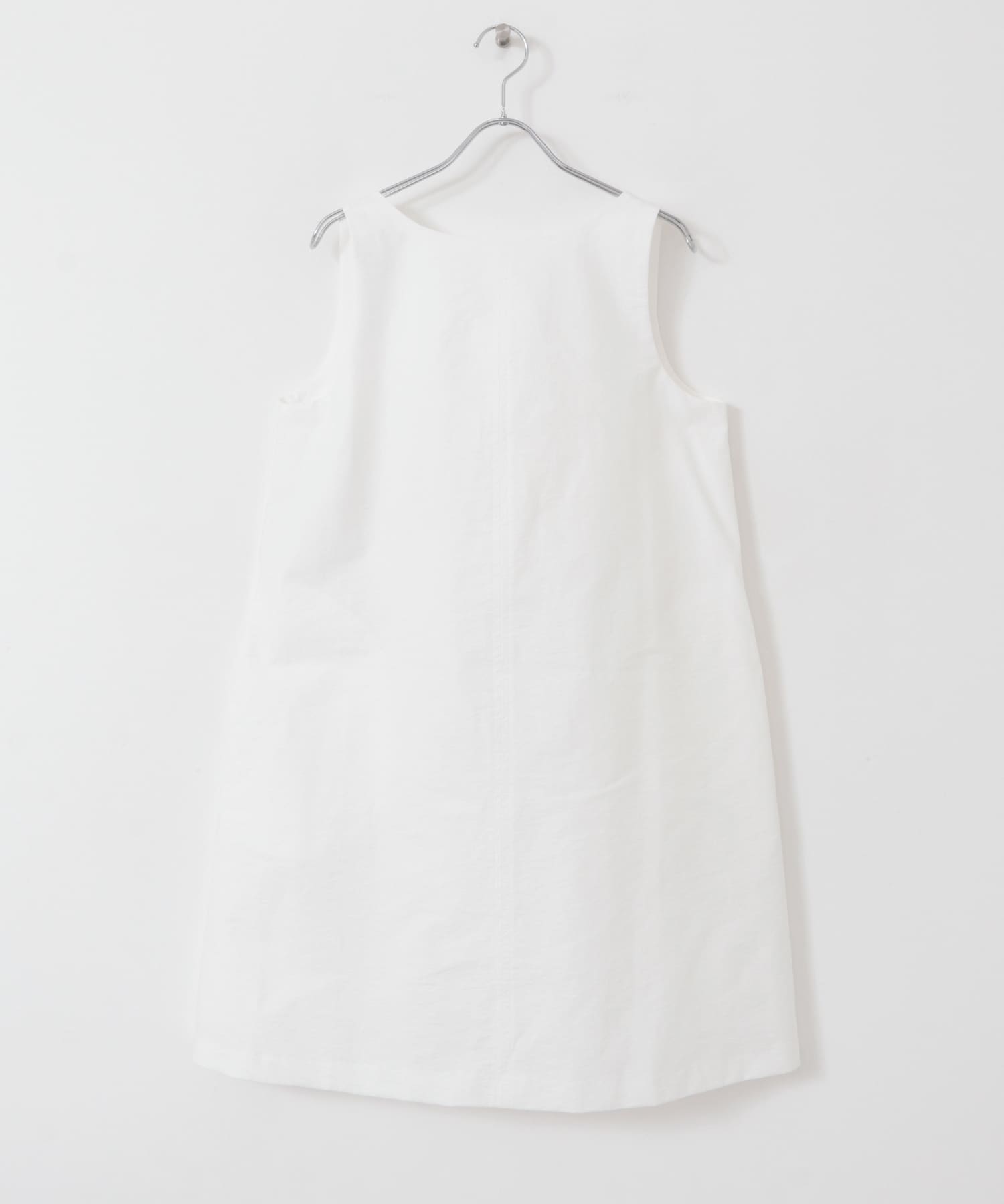 LEVAR　ミニワンピースドレス OFF WHITE one
