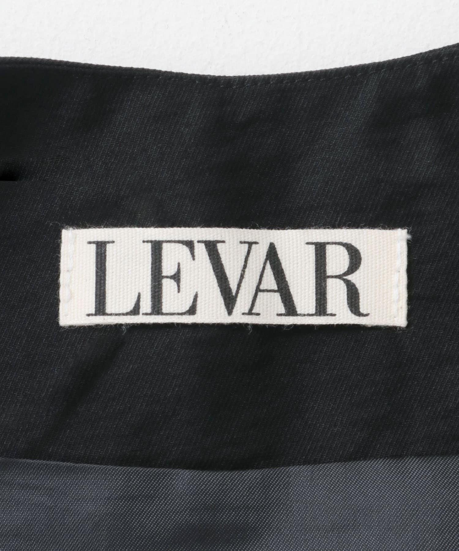 LEVAR　ミニワンピースドレス BLACK one