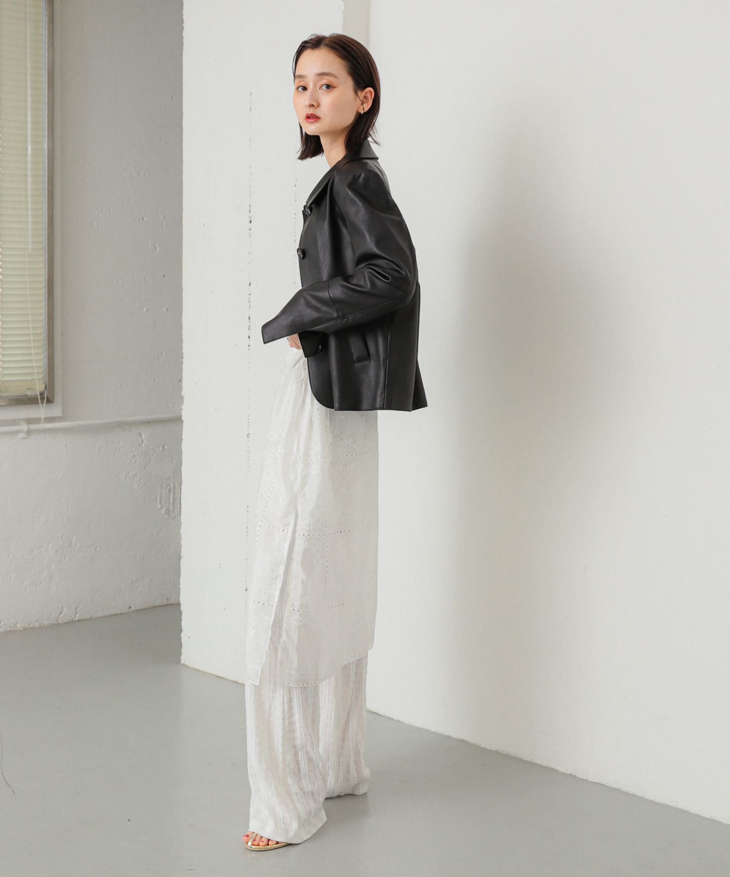 身長：169cm サイズ：one
