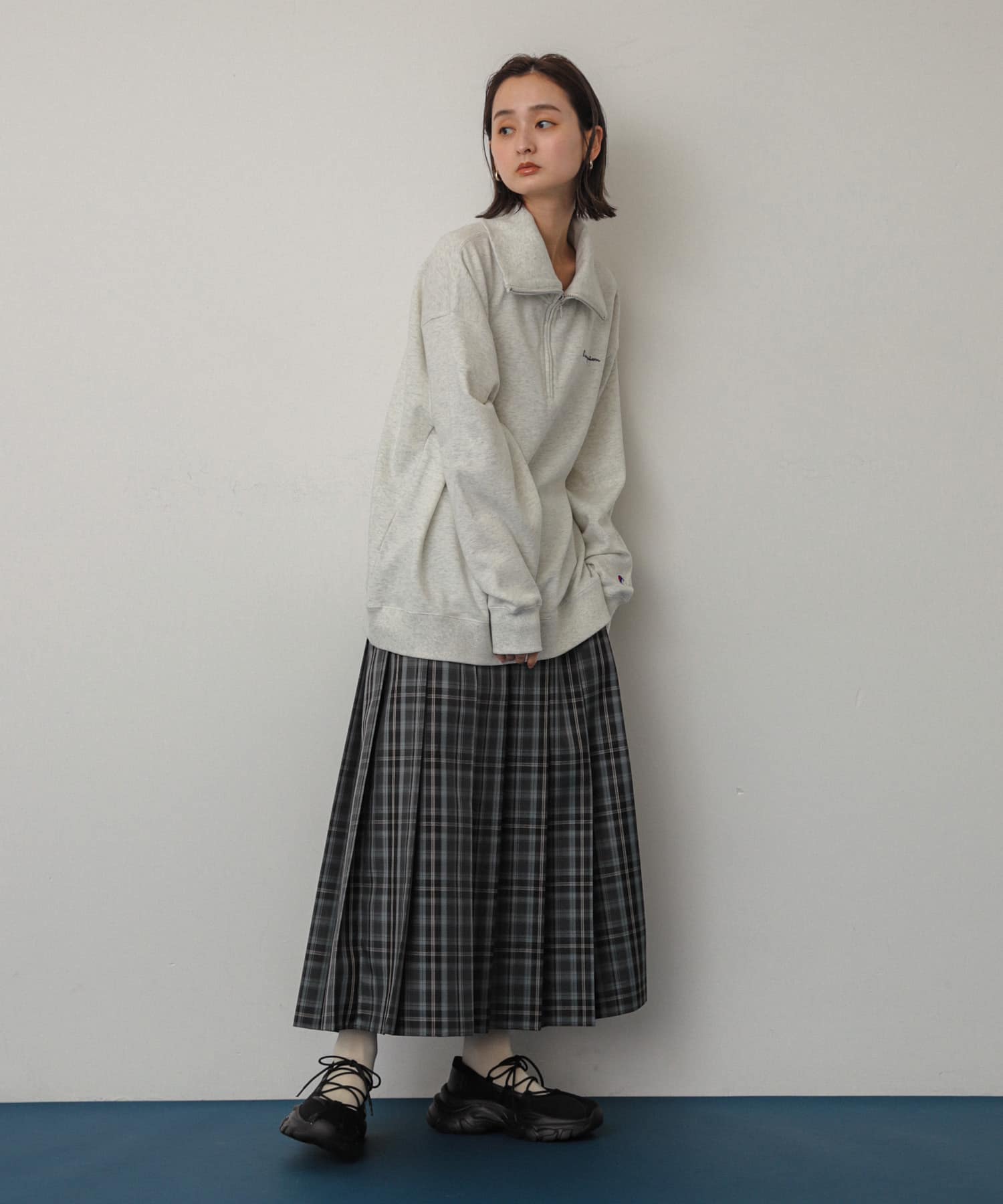 身長：169cm サイズ：one