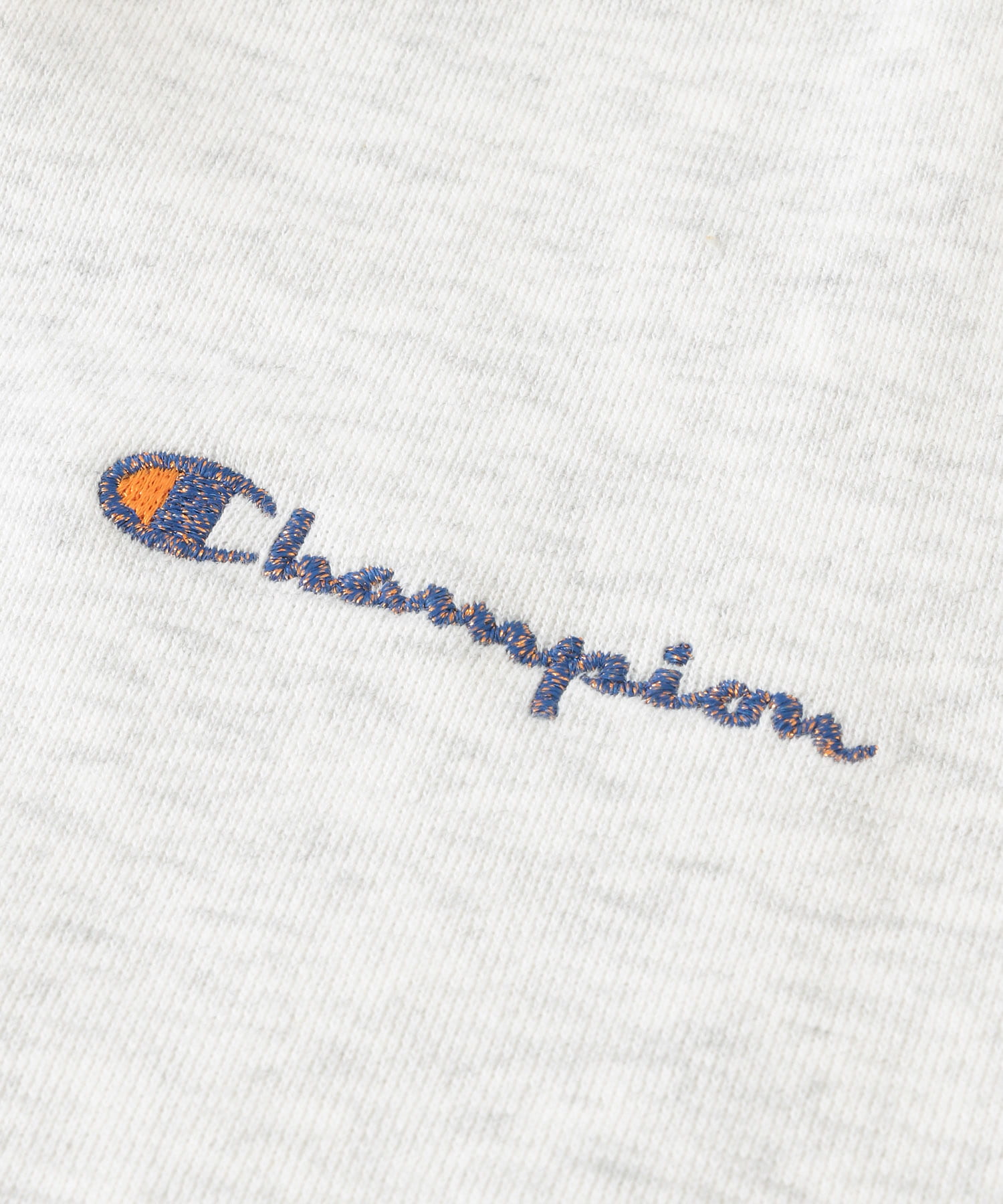 『別注』Champion×SENSE OF PLACE 　ルーズジップトップ OATMEAL one