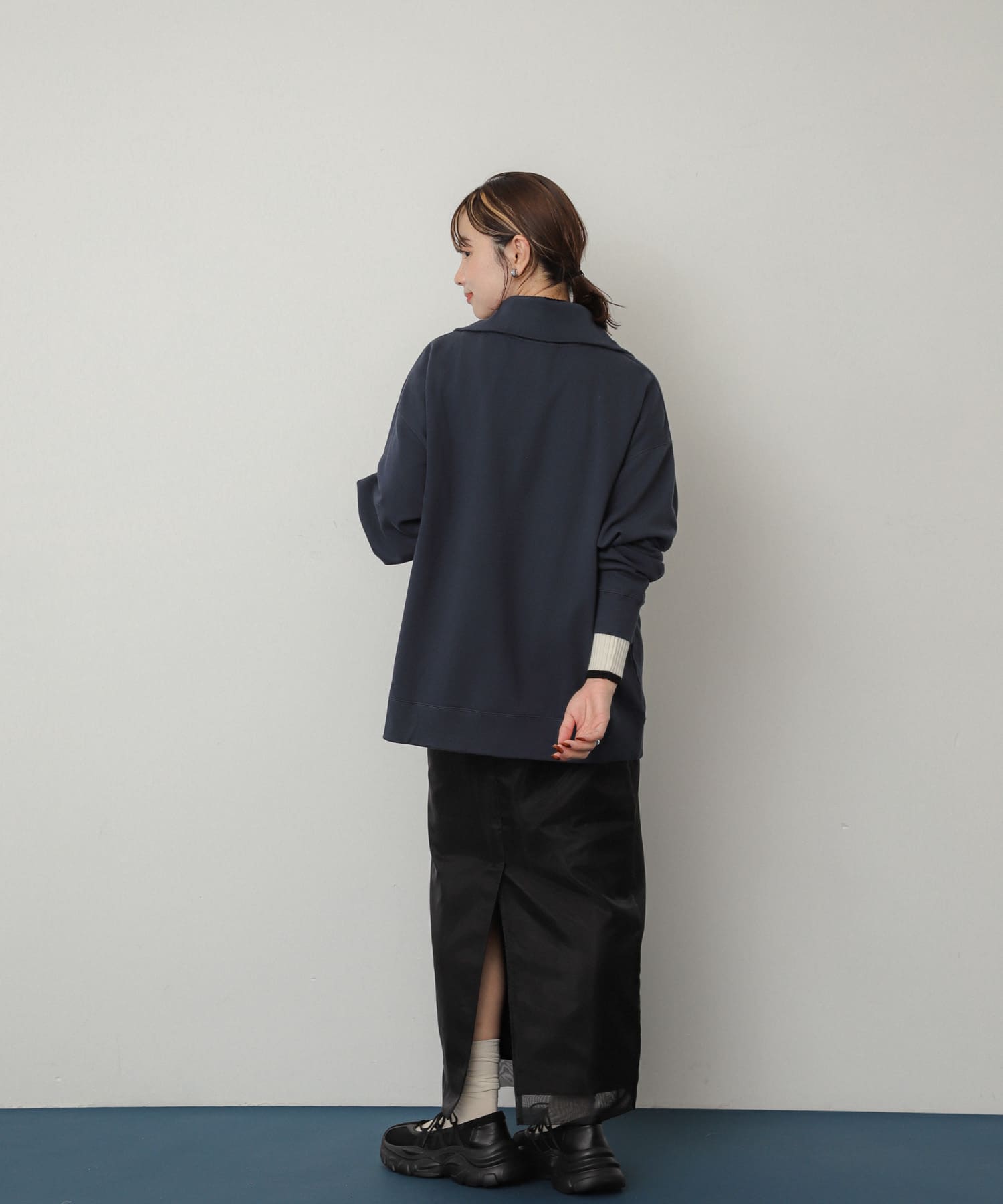 身長：158cm サイズ：one
