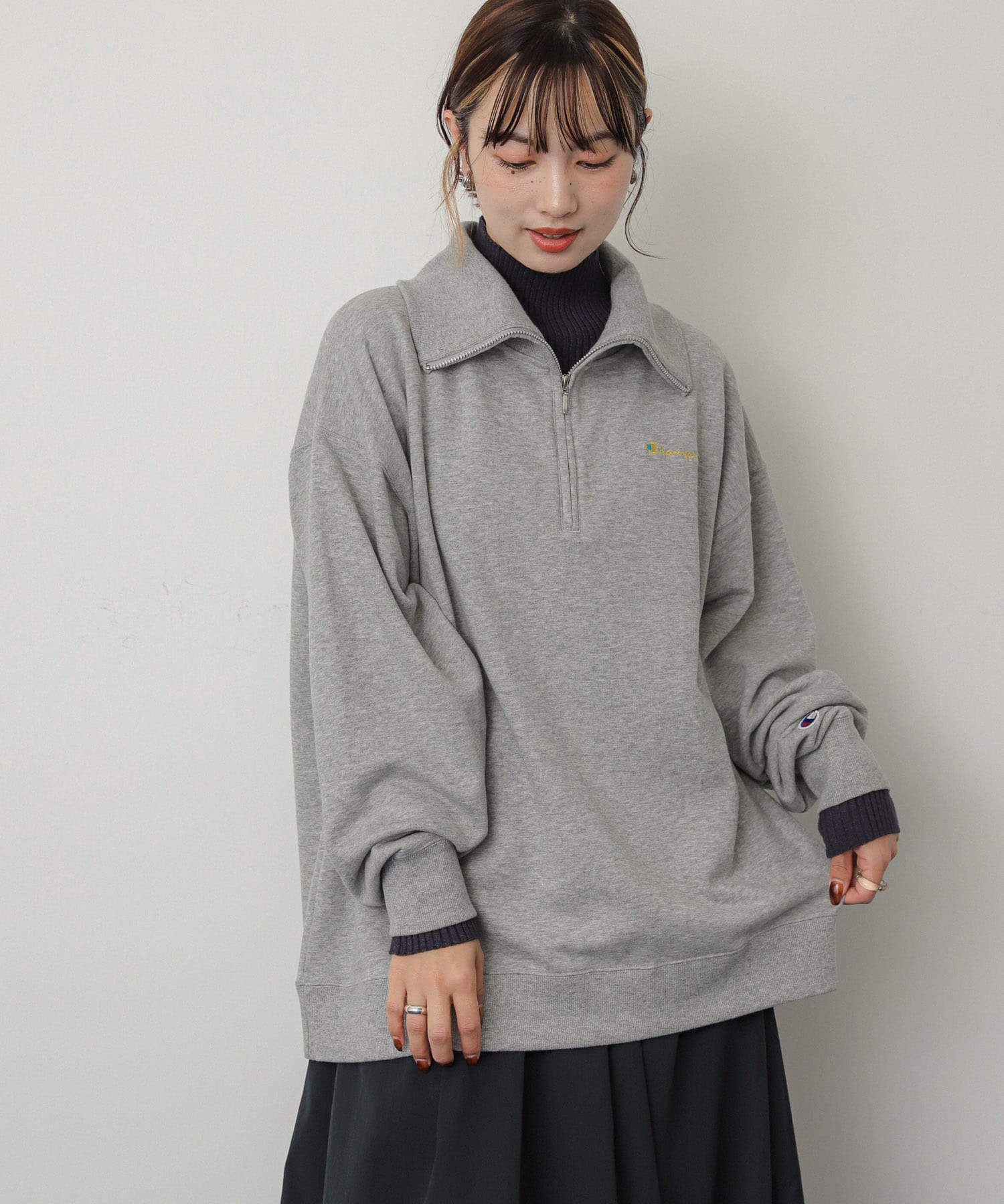 身長：158cm サイズ：one