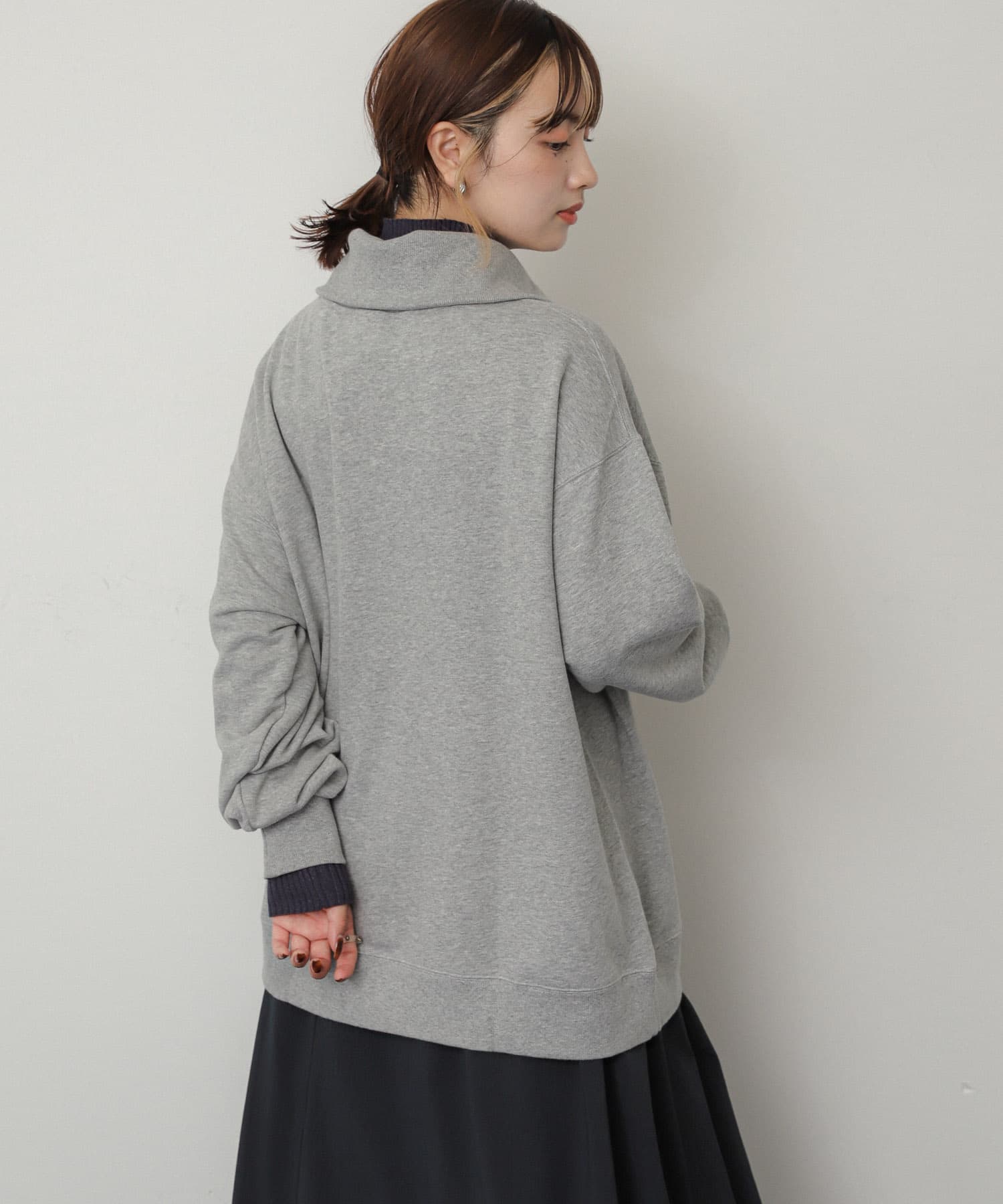 身長：158cm サイズ：one