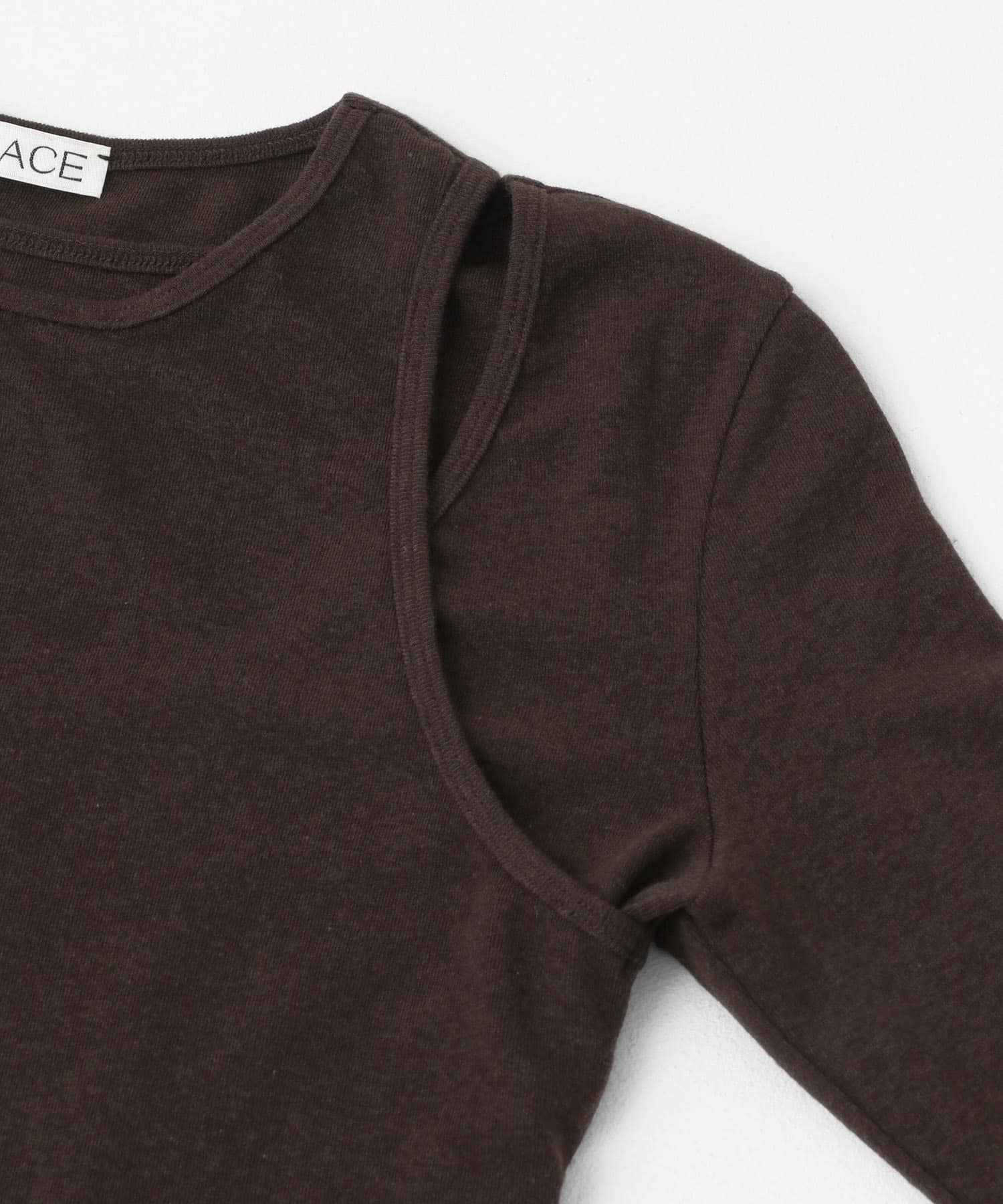 RRACE　Layered T-Shirts Brown one