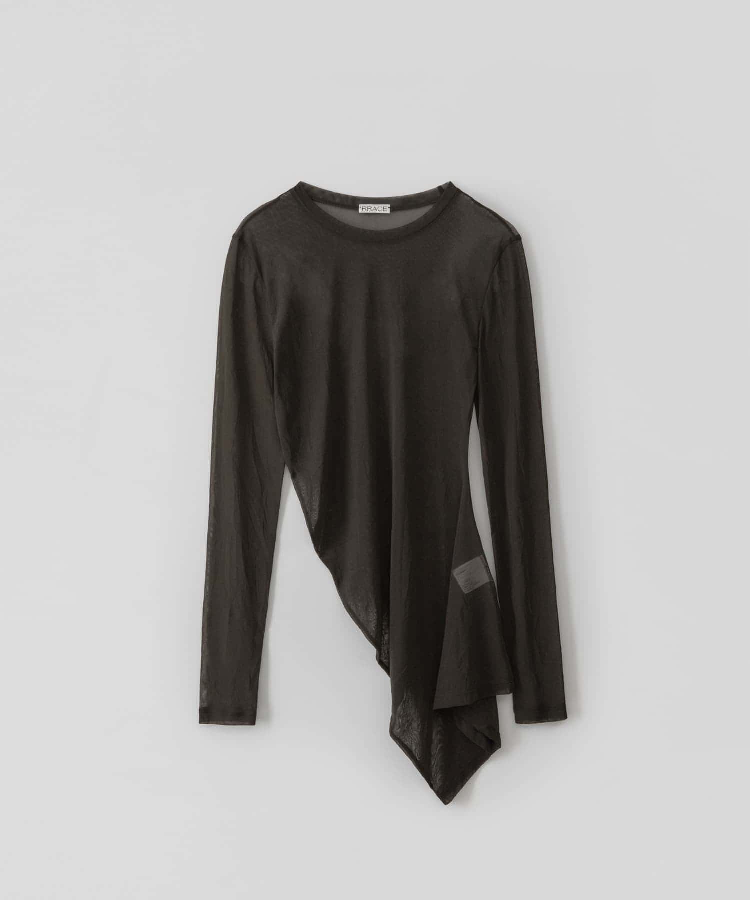 RRACE　Sheer Jersey Top