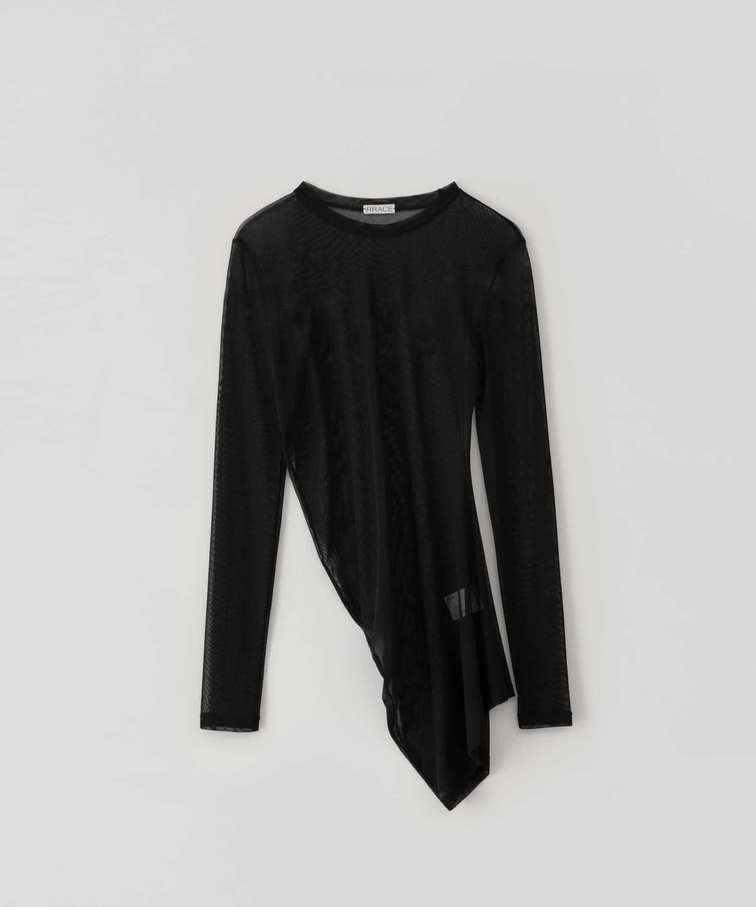 RRACE　Sheer Jersey Top