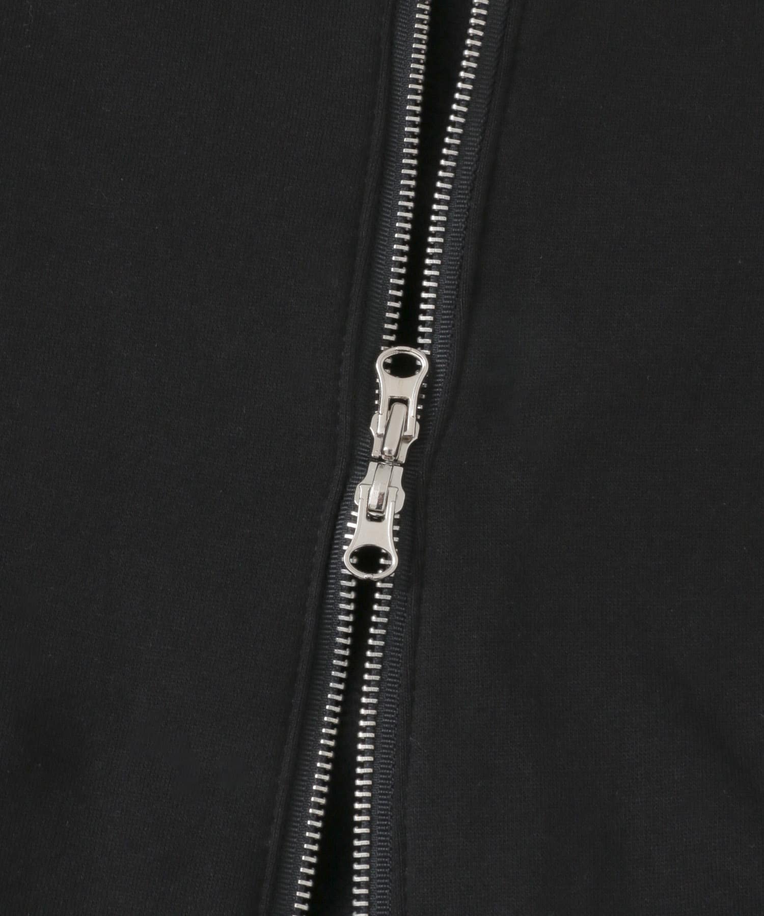 VITALSIGN　LaceCapeLogoZip-Up Black one