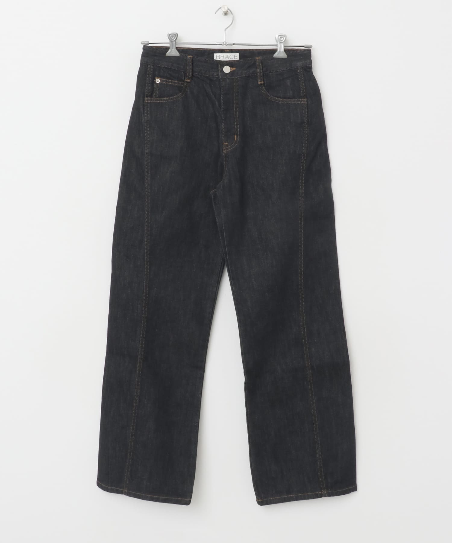 RRACE　Curved Denim Pants Blue Blue M