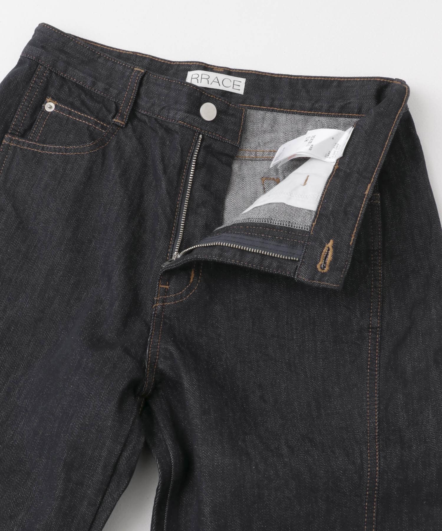 RRACE　Curved Denim Pants Blue Blue M