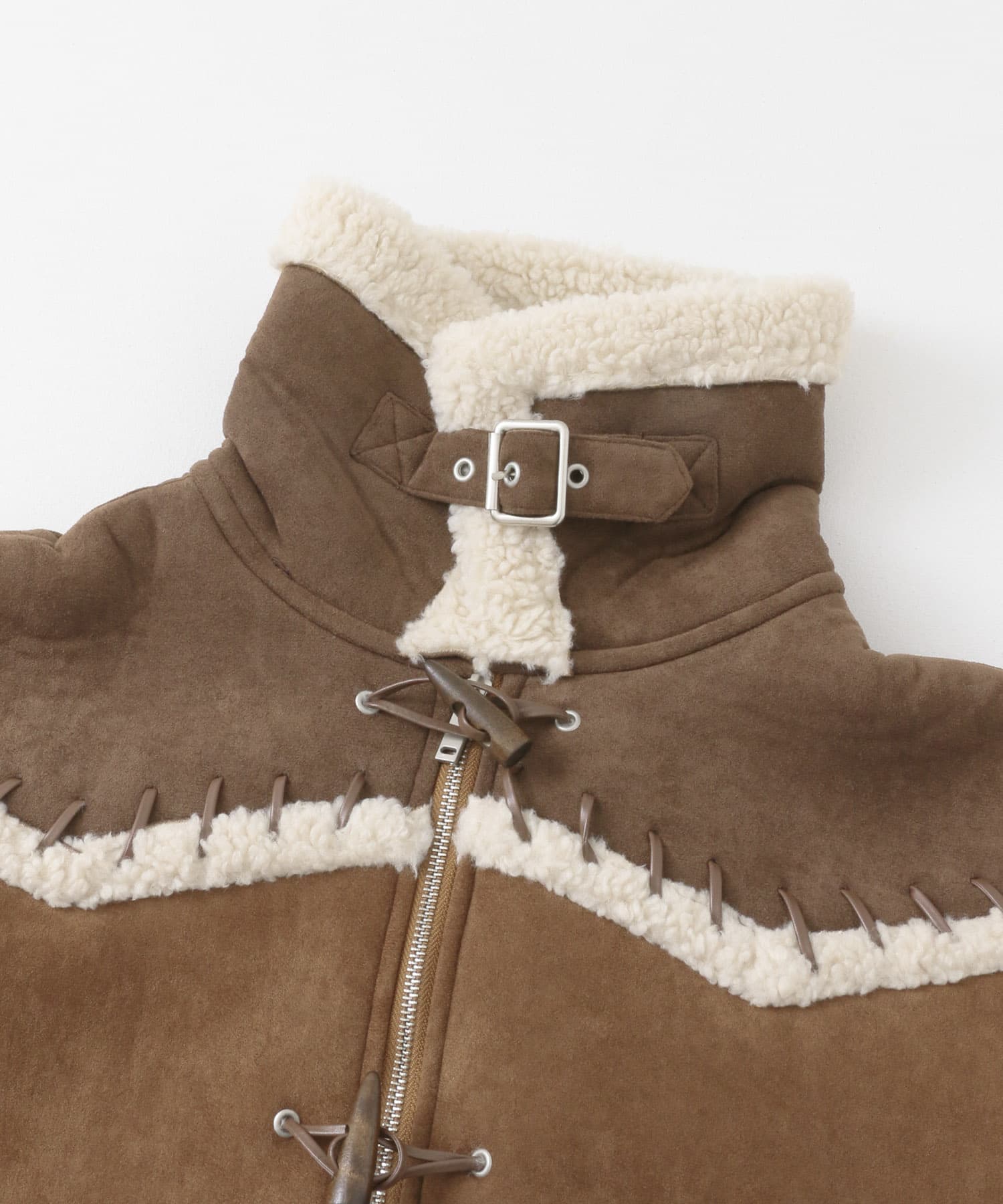 VITALSIGN　Stitched Mustang Jacket Brown one