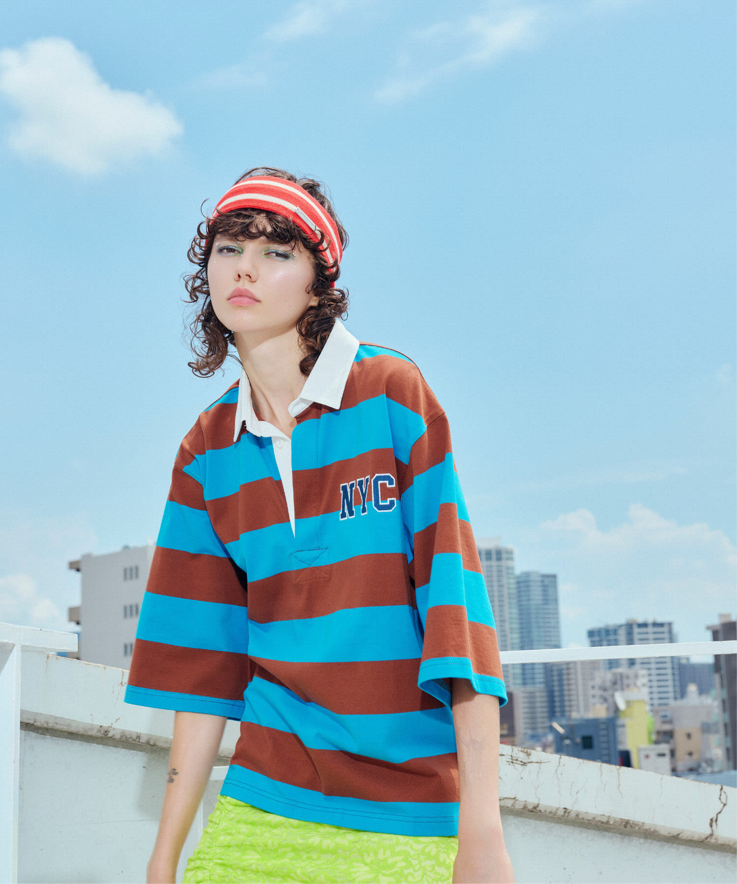 身長：176cm サイズ：one
