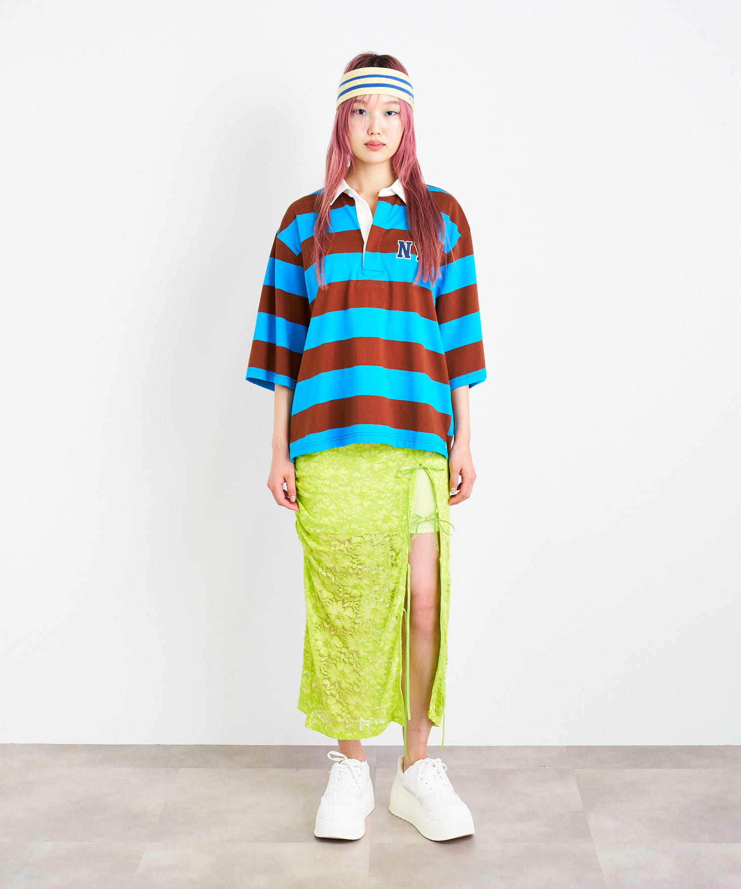 身長：172cm サイズ：one