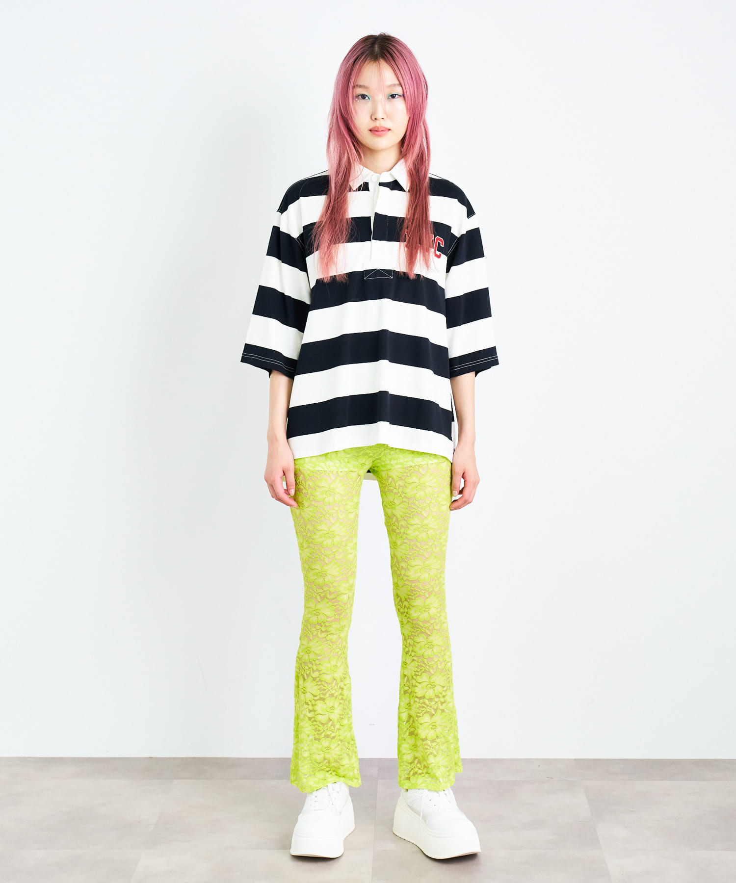 身長：172cm サイズ：one