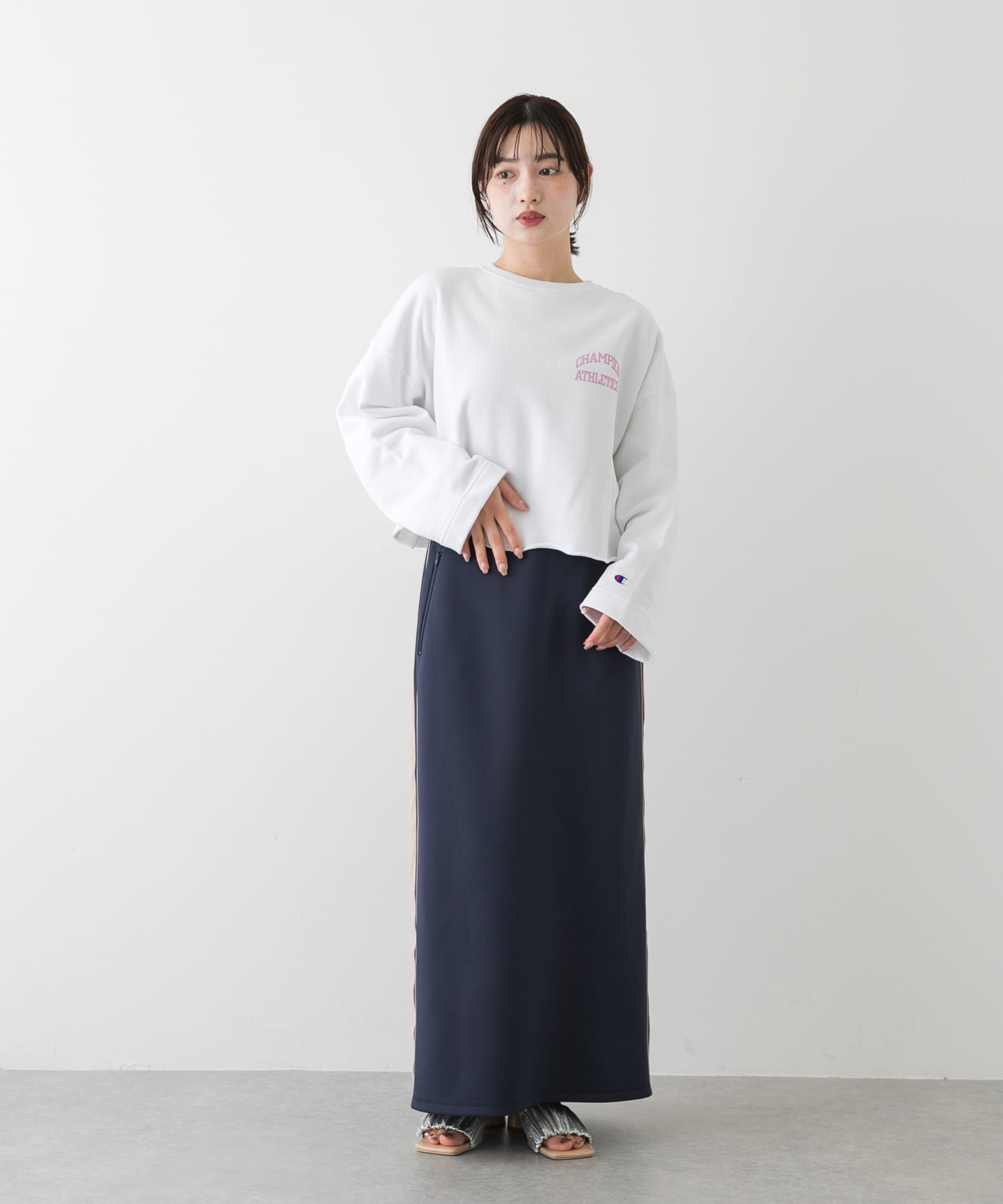 身長：158cm サイズ：one