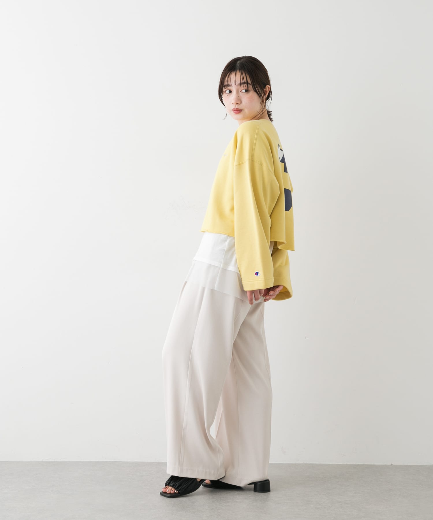 身長：158cm サイズ：one