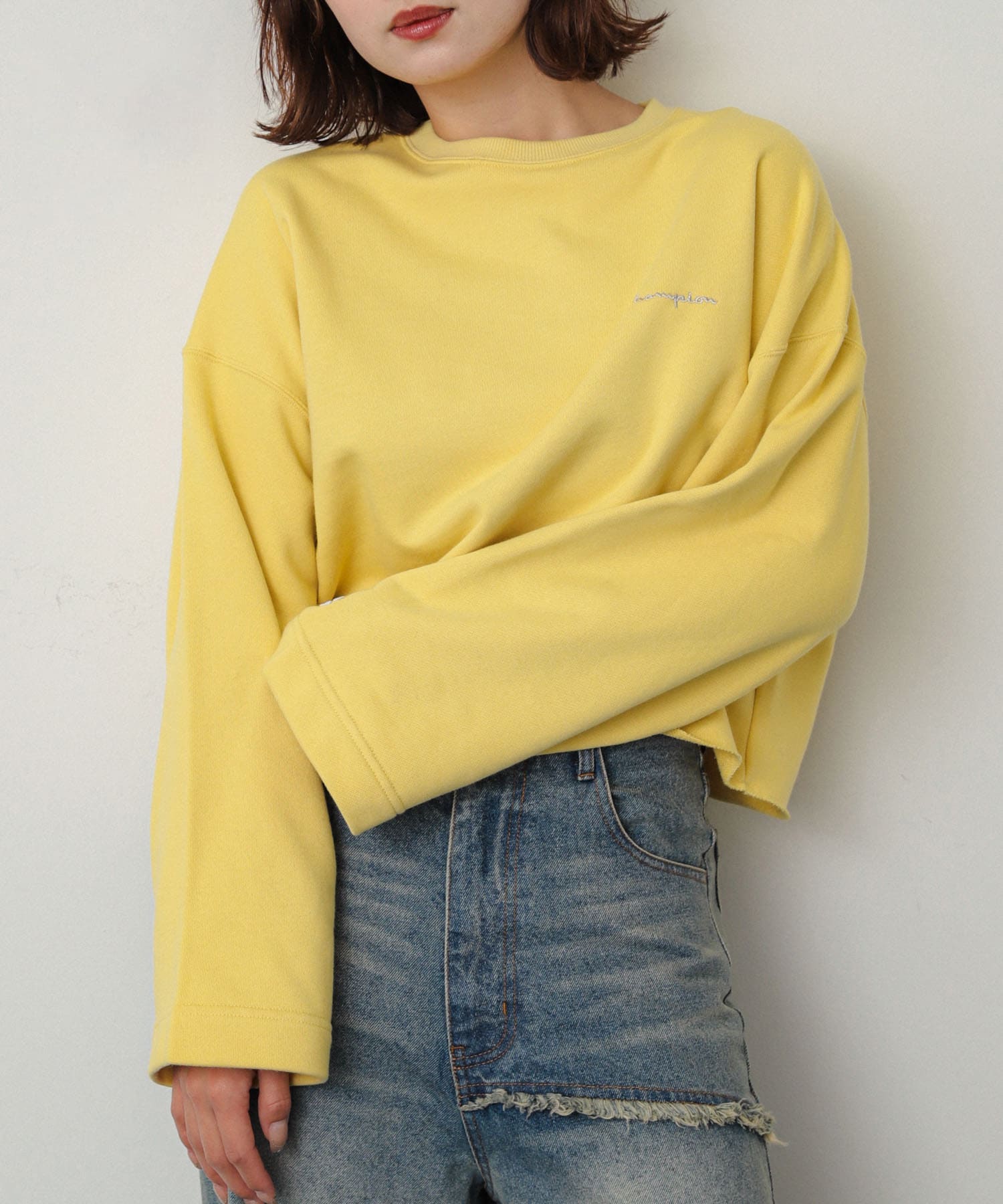 身長：158cm サイズ：one