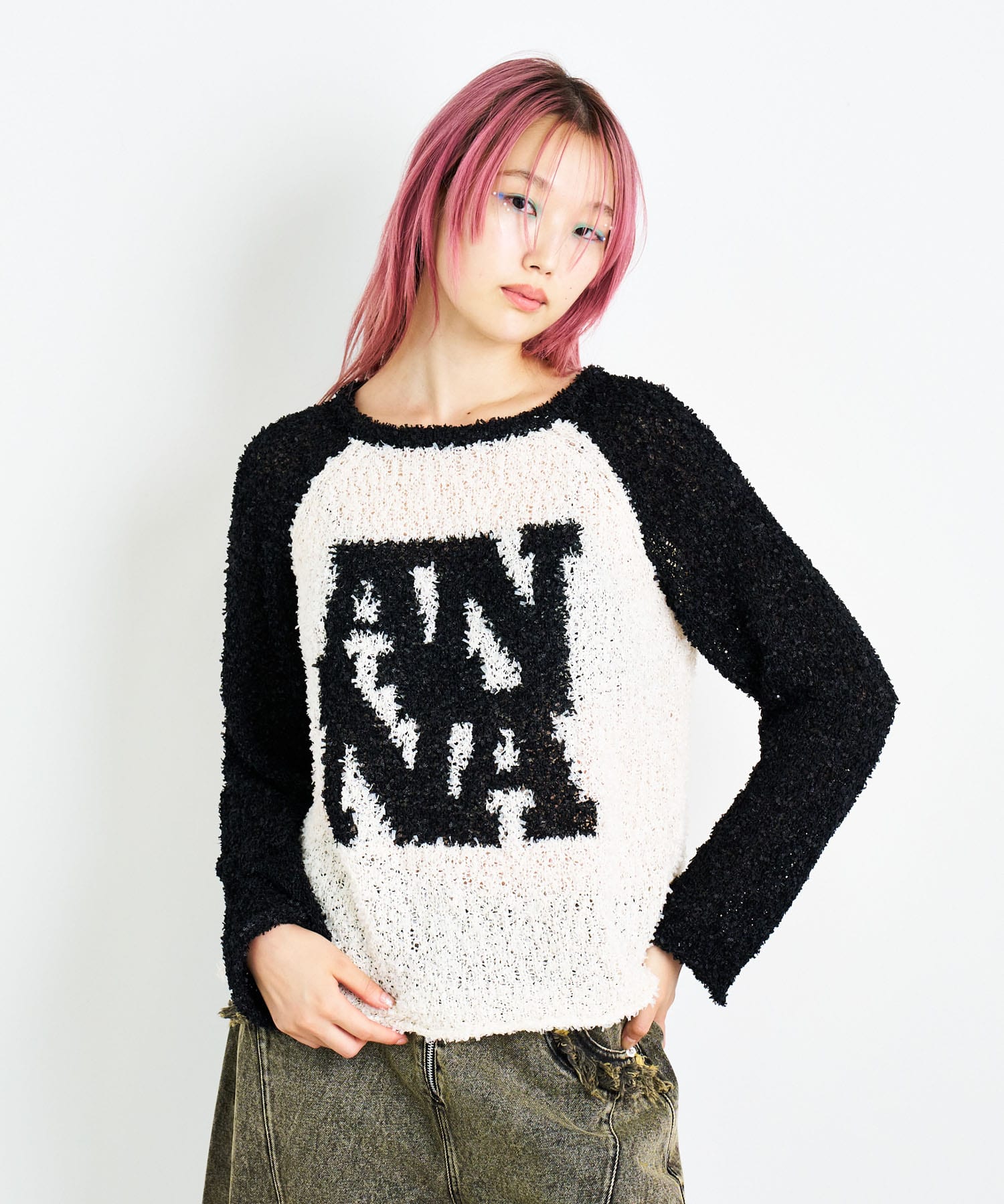 身長：172cm サイズ：one