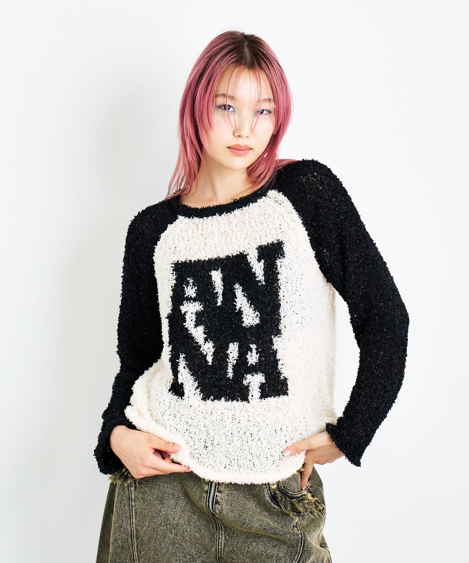 身長：172cm サイズ：one