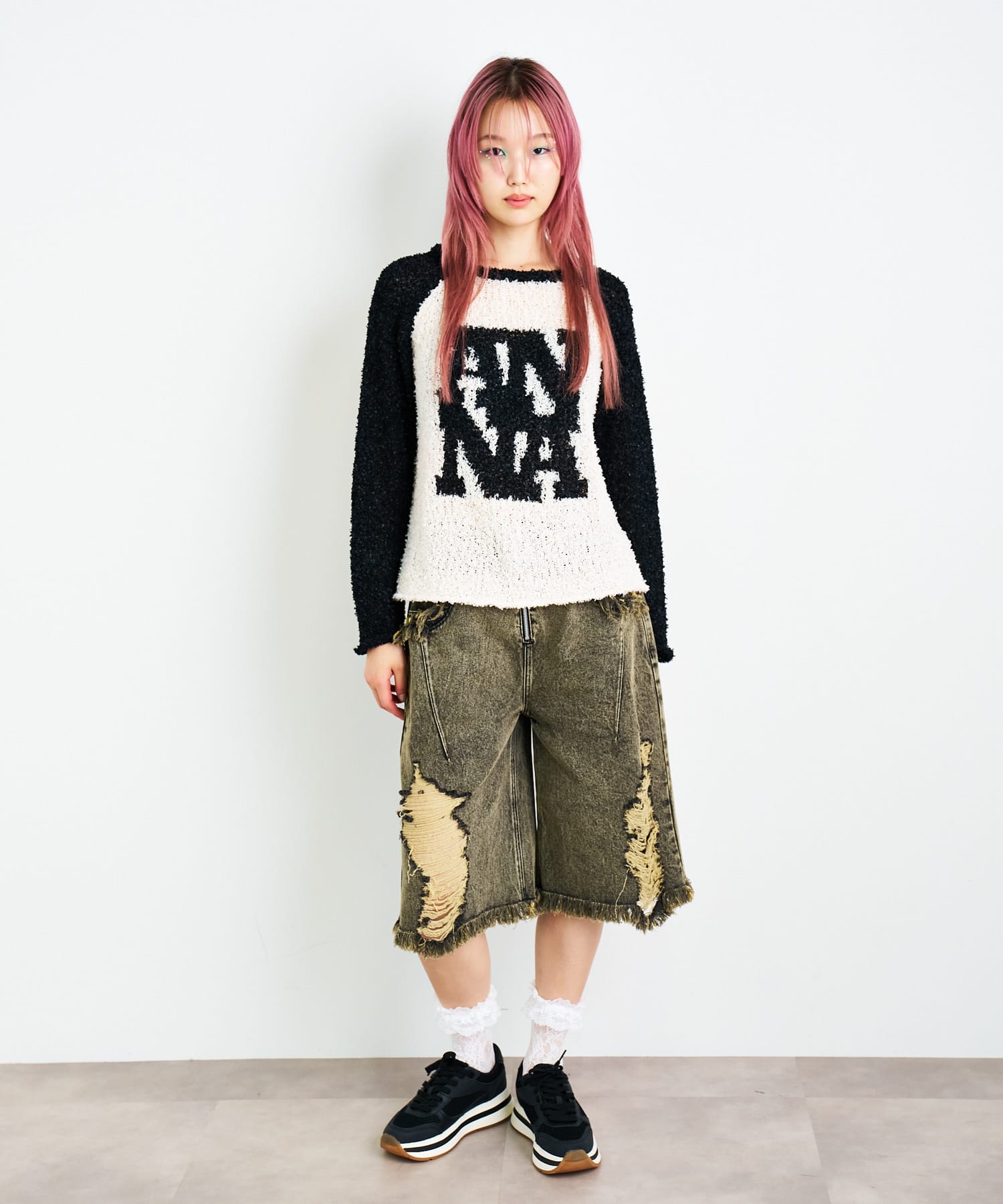 身長：172cm サイズ：one