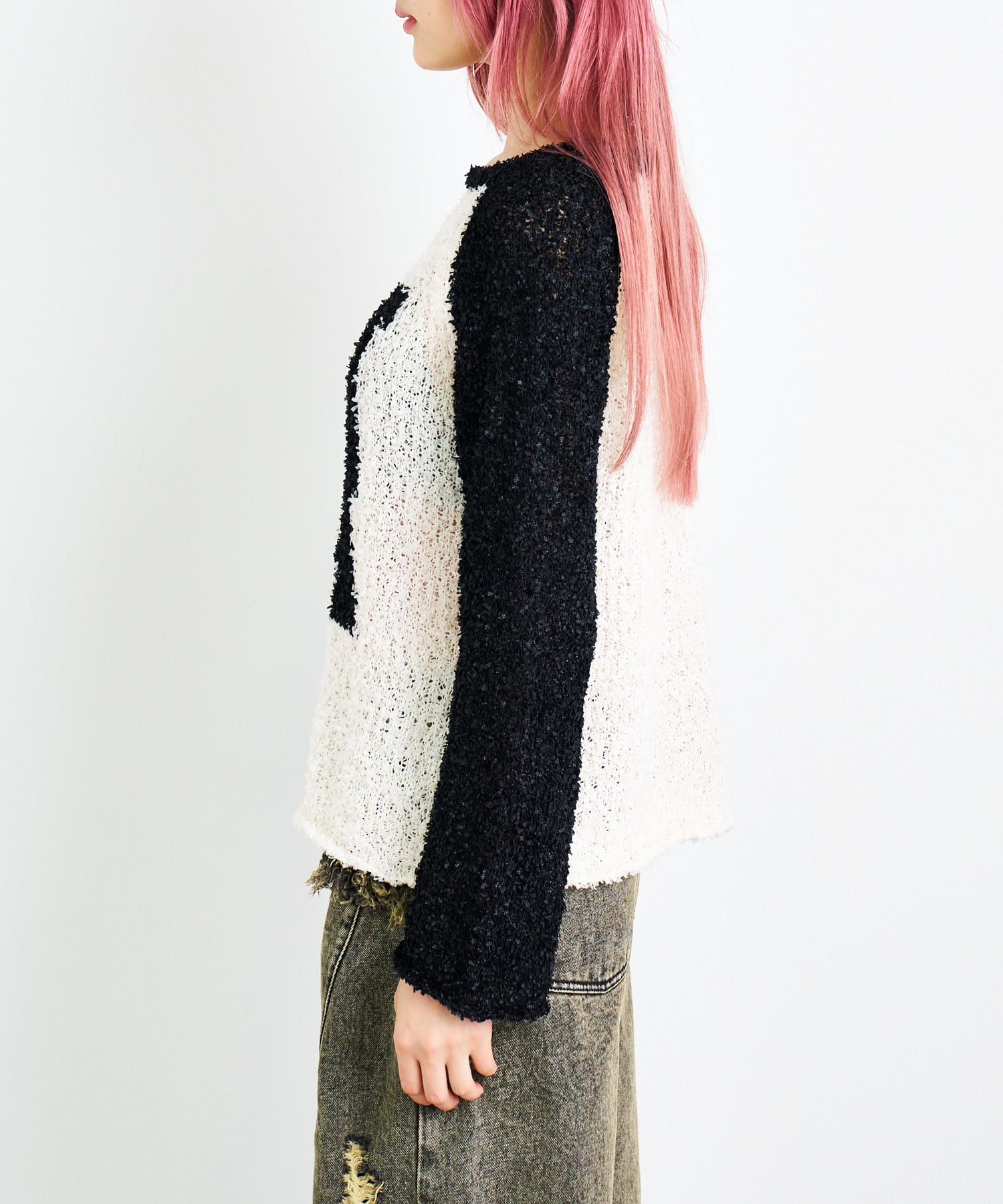 身長：172cm サイズ：one